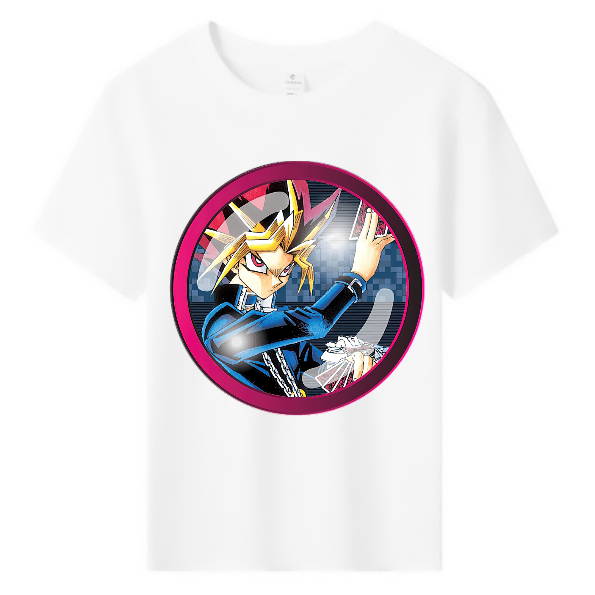 （画像用） 遊☆戯☆王 Yu-Gi-Oh! 綿100％キッズTシャツ（フロントプリント）
