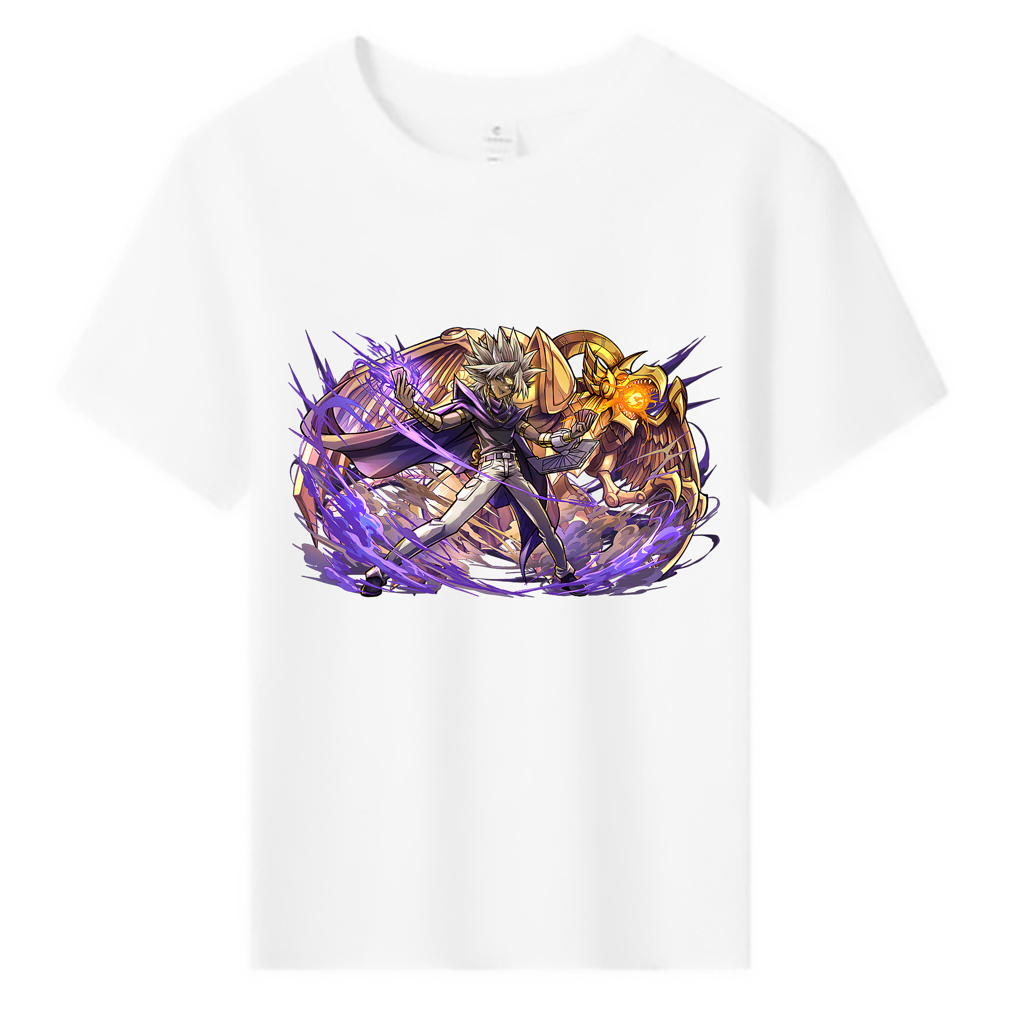 （画像用） 遊☆戯☆王 Yu-Gi-Oh! 綿100％キッズTシャツ（フロントプリント）