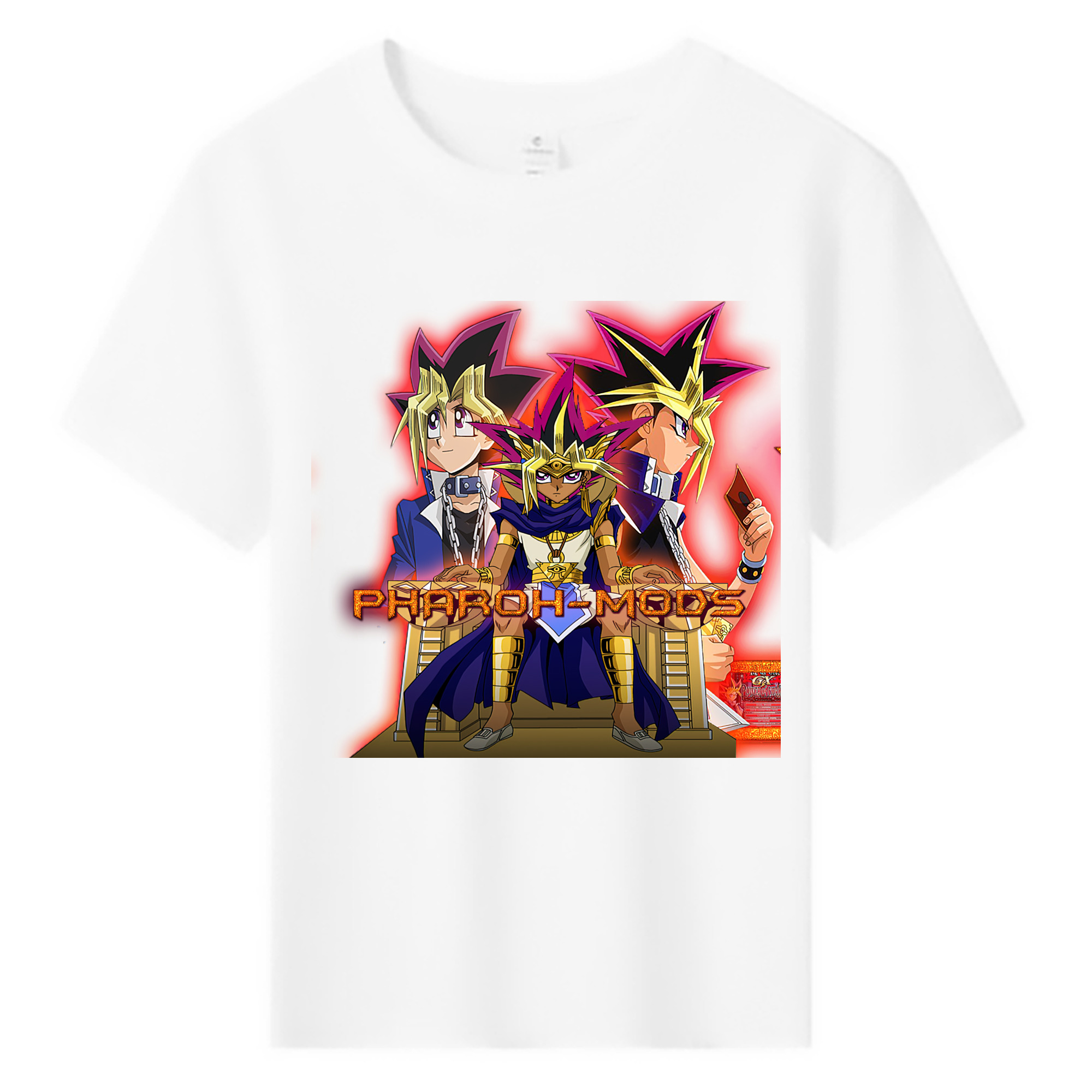 （画像用） 遊☆戯☆王 Yu-Gi-Oh! 綿100％キッズTシャツ（フロントプリント）