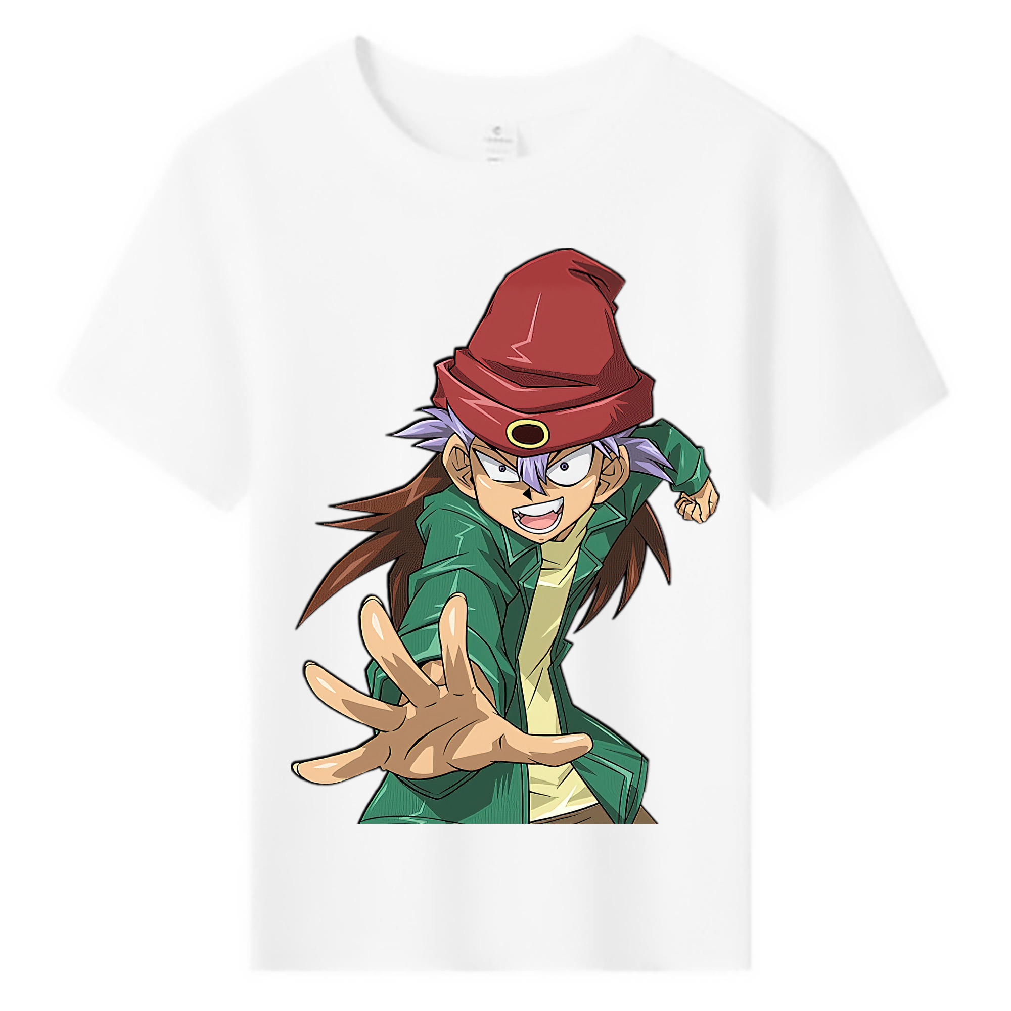 （画像用） 遊☆戯☆王 Yu-Gi-Oh! 綿100％キッズTシャツ（フロントプリント）