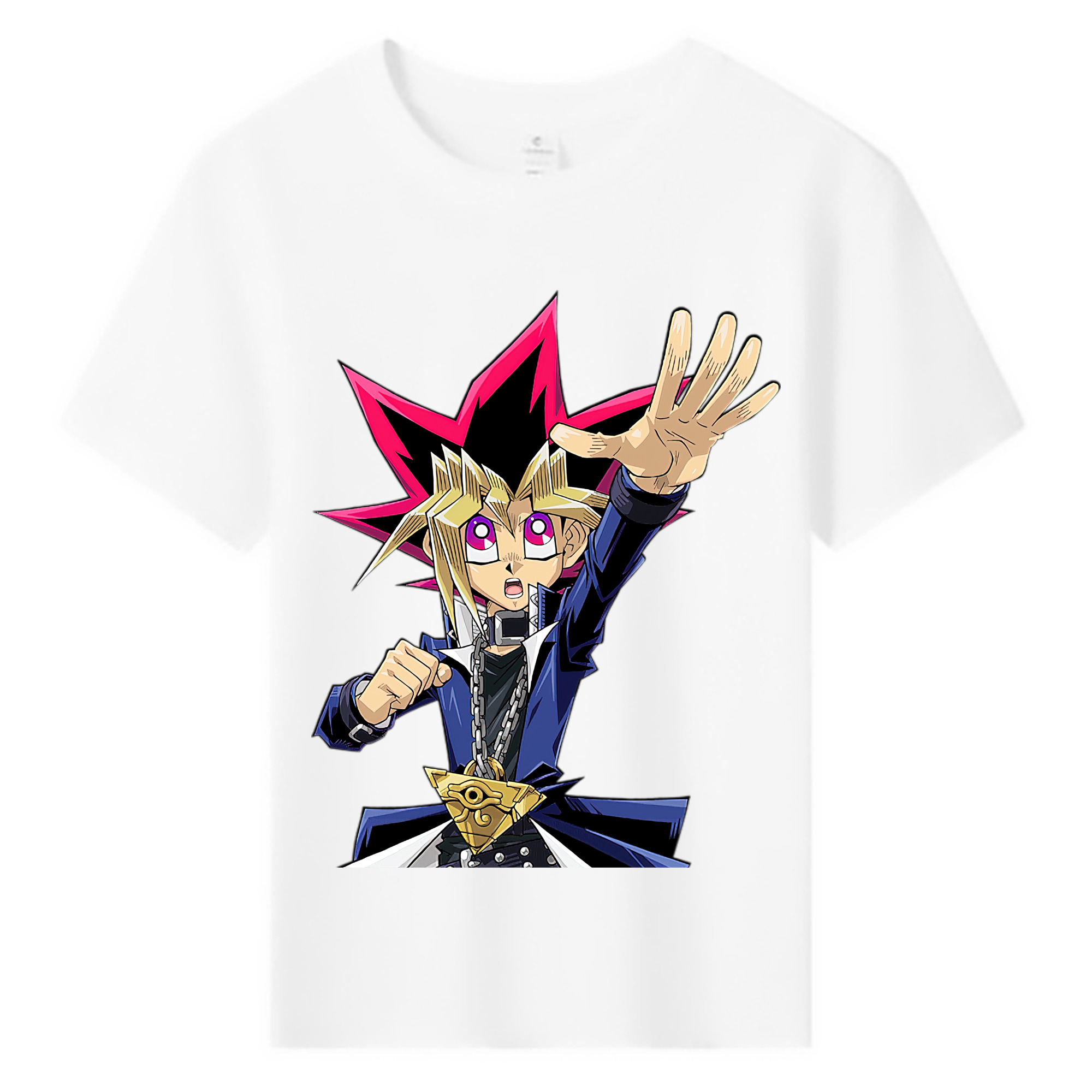 （画像用） 遊☆戯☆王 Yu-Gi-Oh! 綿100％キッズTシャツ（フロントプリント）
