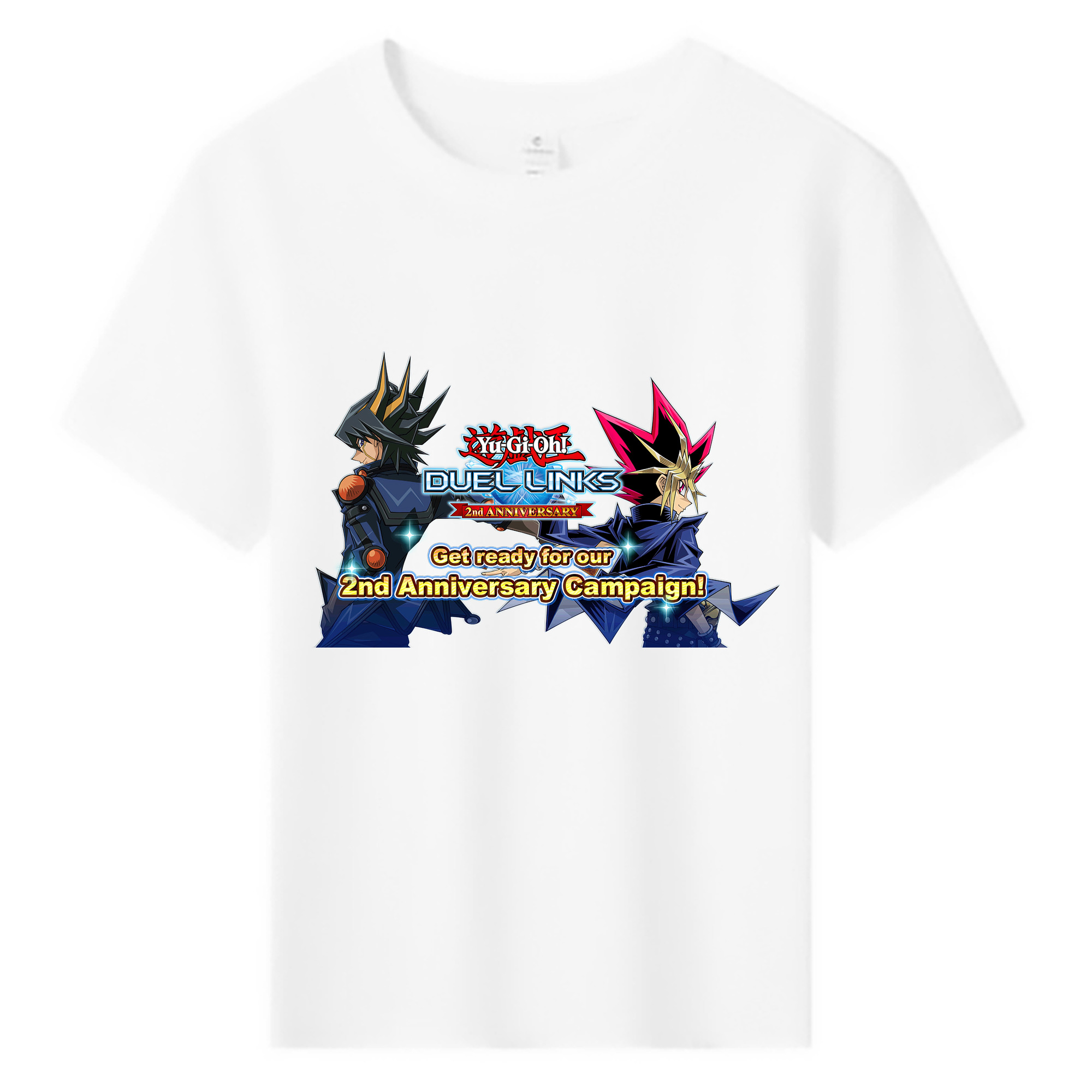 （画像用） 遊☆戯☆王 Yu-Gi-Oh! 綿100％キッズTシャツ（フロントプリント）