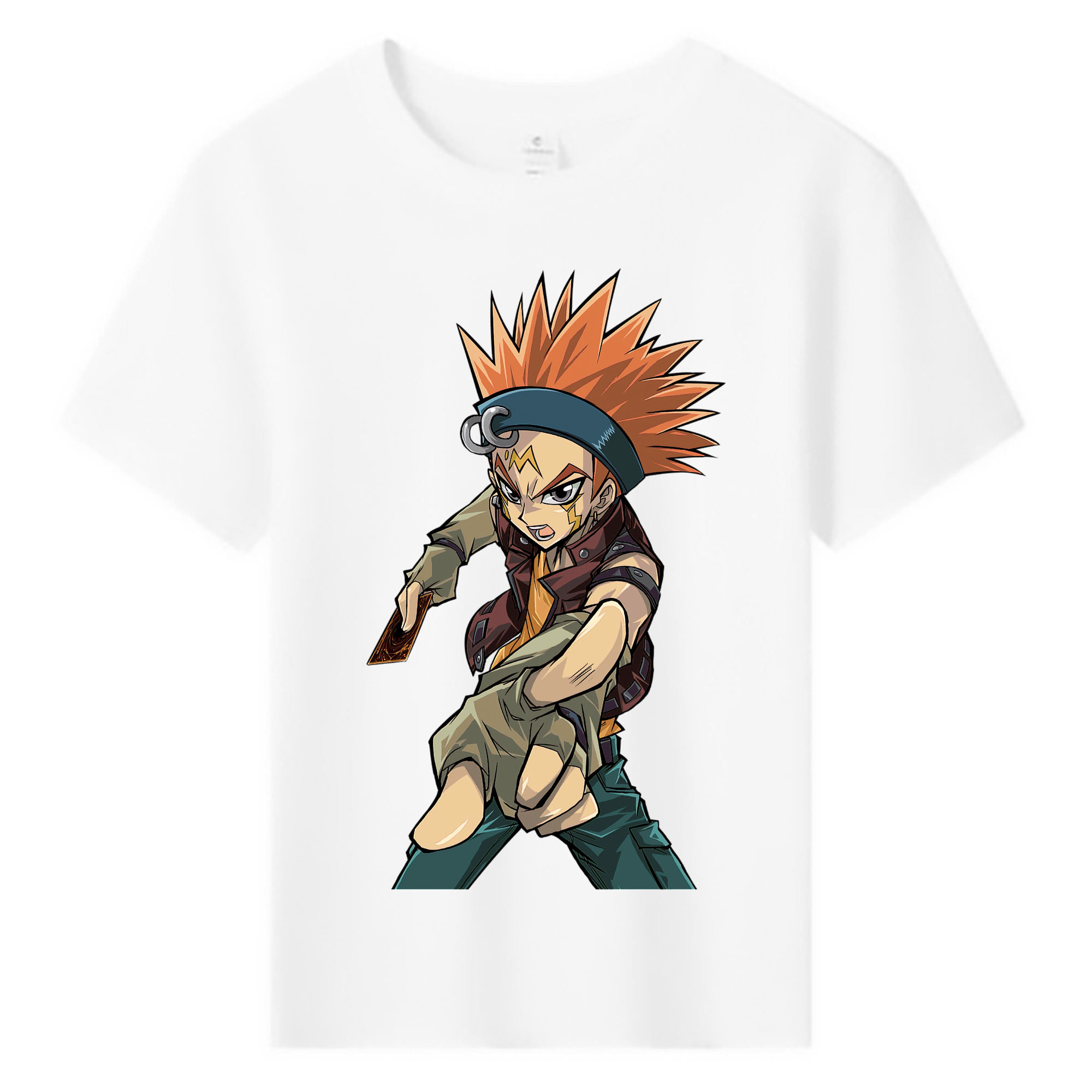 （画像用） 遊☆戯☆王 Yu-Gi-Oh! 綿100％キッズTシャツ（フロントプリント）