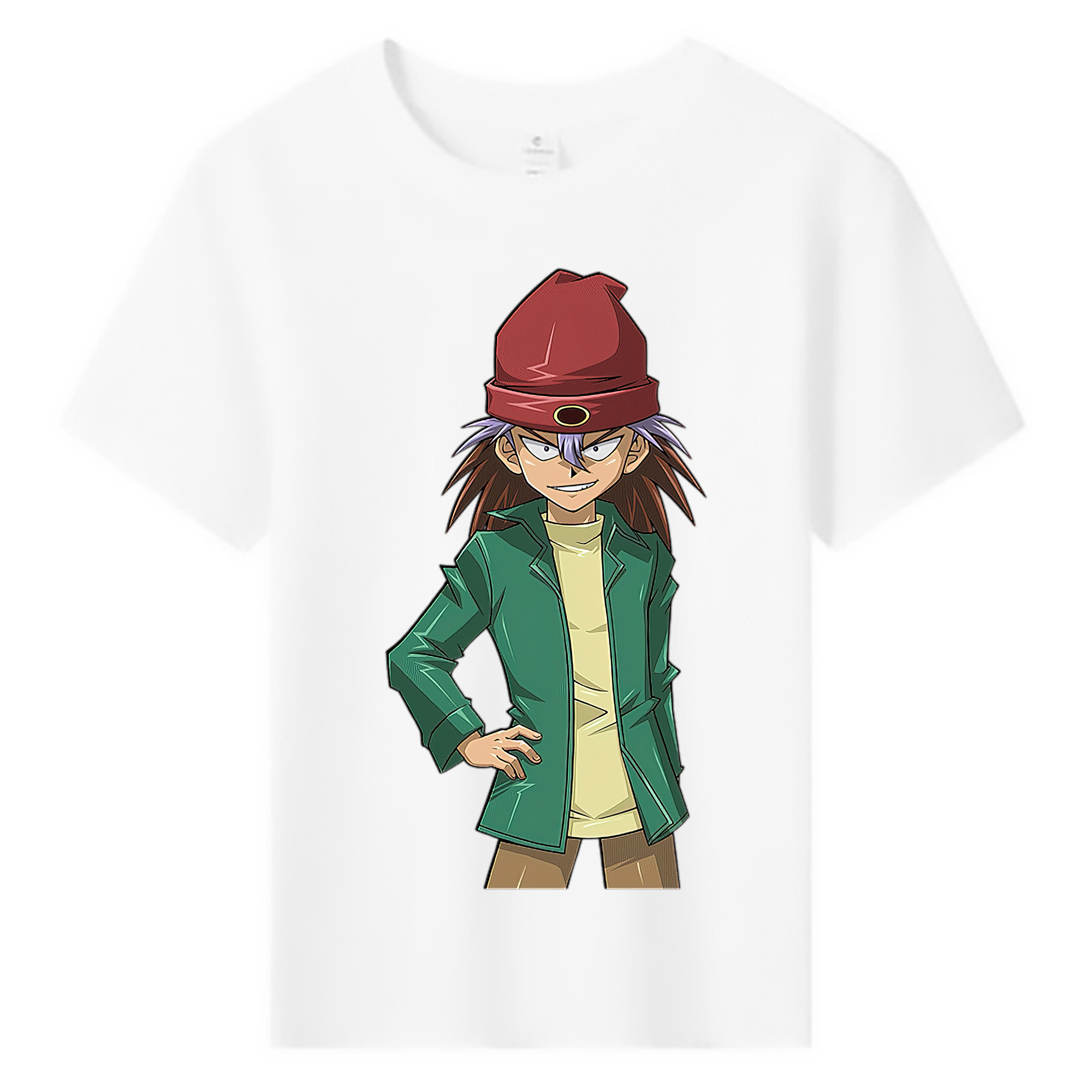 （画像用） 遊☆戯☆王 Yu-Gi-Oh! 綿100％キッズTシャツ（フロントプリント）