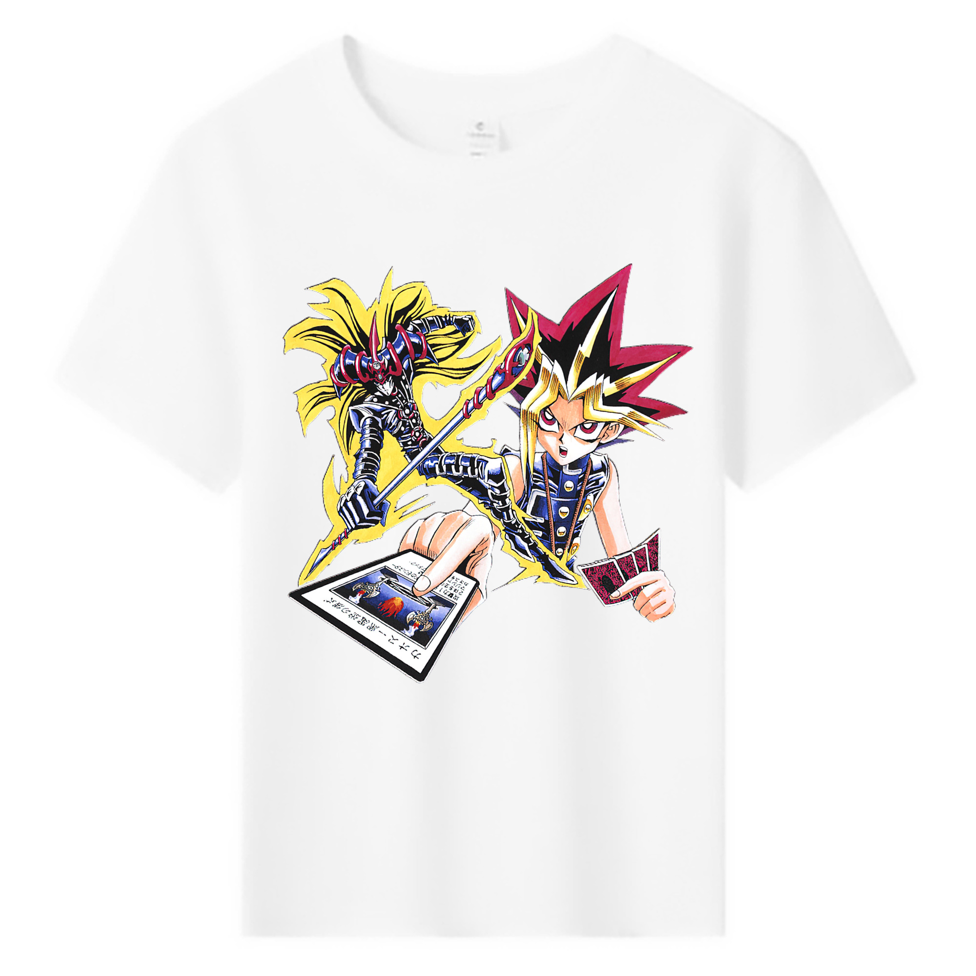（画像用） 遊☆戯☆王 Yu-Gi-Oh! 綿100％キッズTシャツ（フロントプリント）