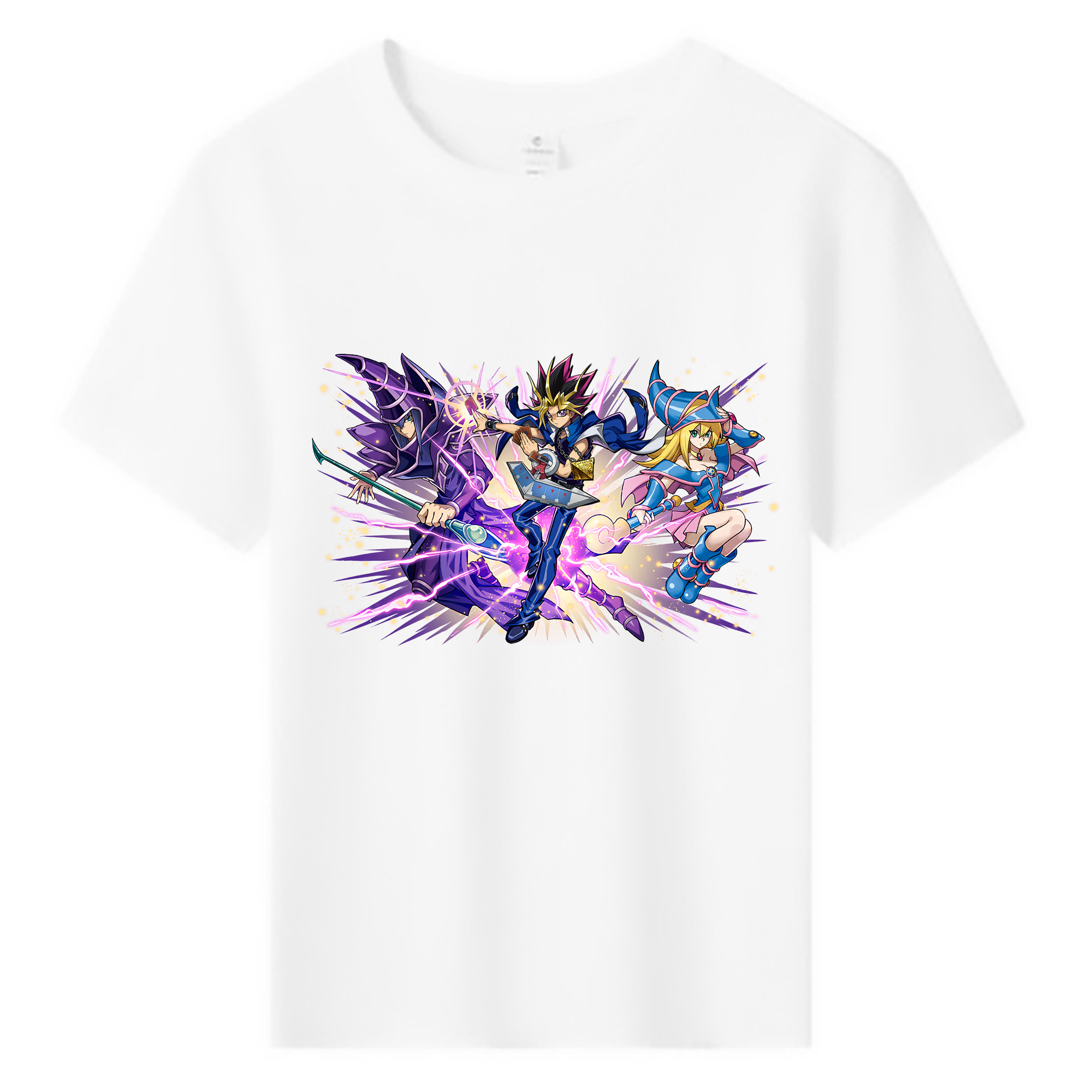（画像用） 遊☆戯☆王 Yu-Gi-Oh! 綿100％キッズTシャツ（フロントプリント）