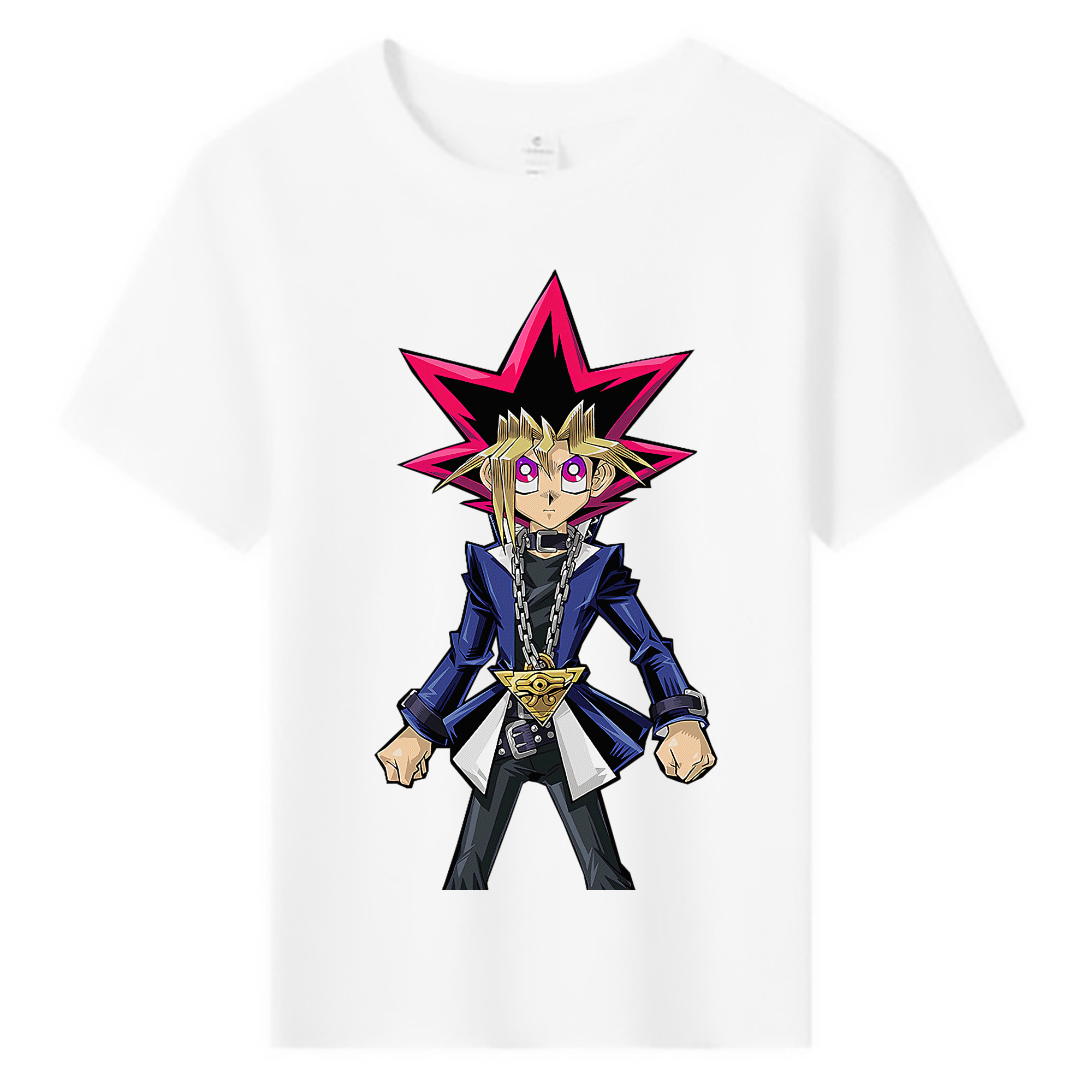 （画像用） 遊☆戯☆王 Yu-Gi-Oh! 綿100％キッズTシャツ（フロントプリント）