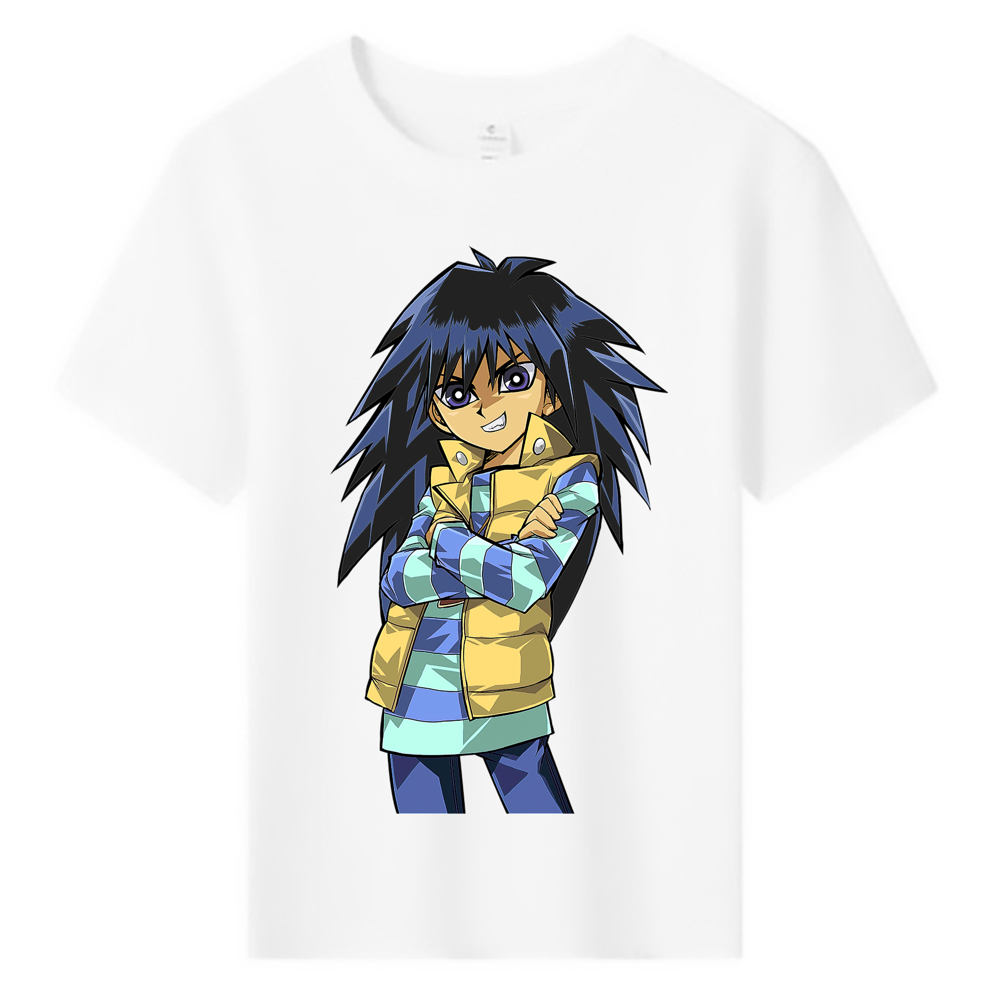 （画像用） 遊☆戯☆王 Yu-Gi-Oh! 綿100％キッズTシャツ（フロントプリント）