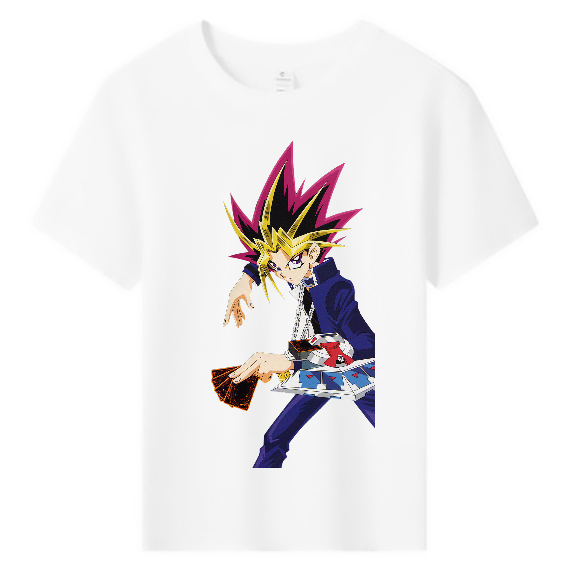 （画像用） 遊☆戯☆王 Yu-Gi-Oh! 綿100％キッズTシャツ（フロントプリント）