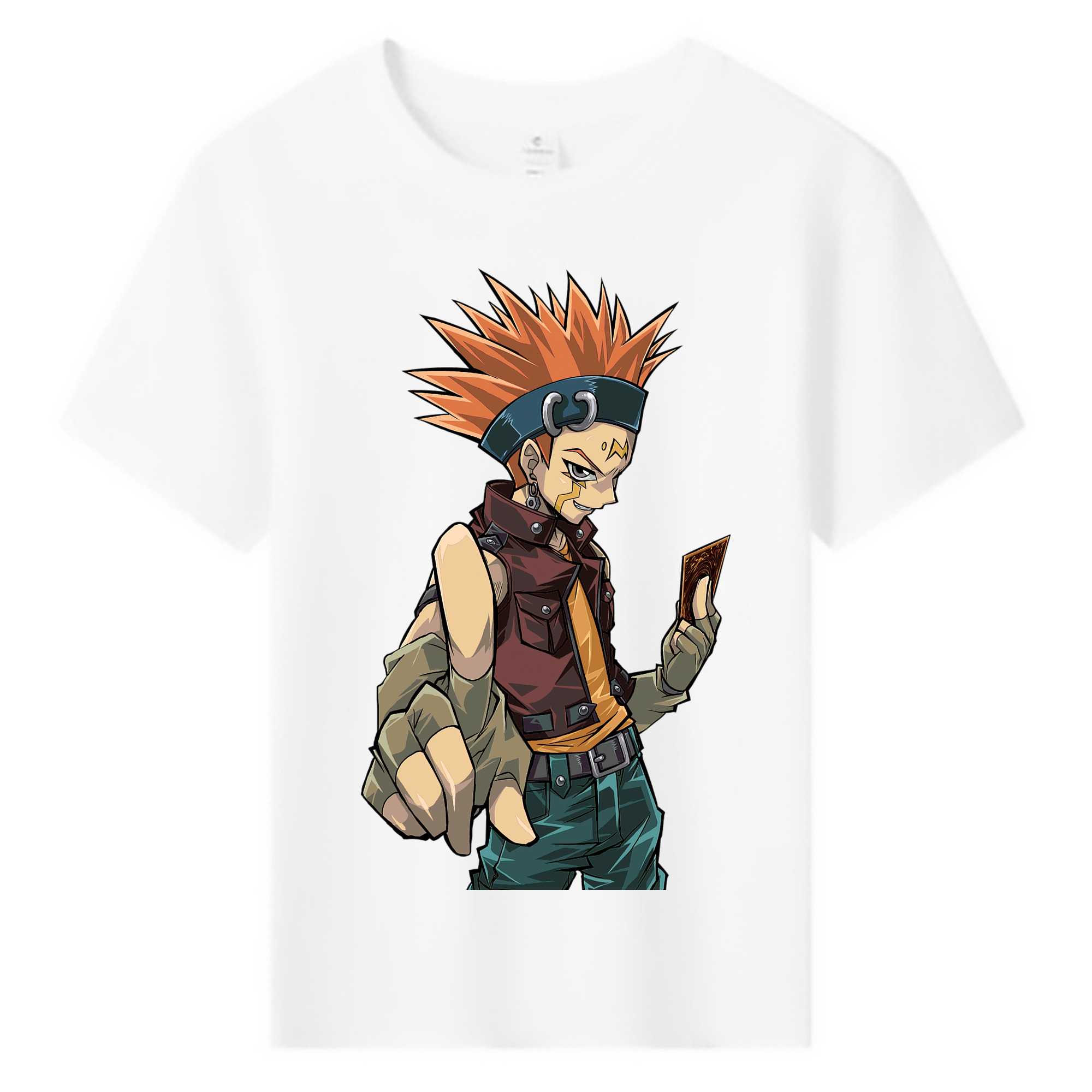 （画像用） 遊☆戯☆王 Yu-Gi-Oh! 綿100％キッズTシャツ（フロントプリント）