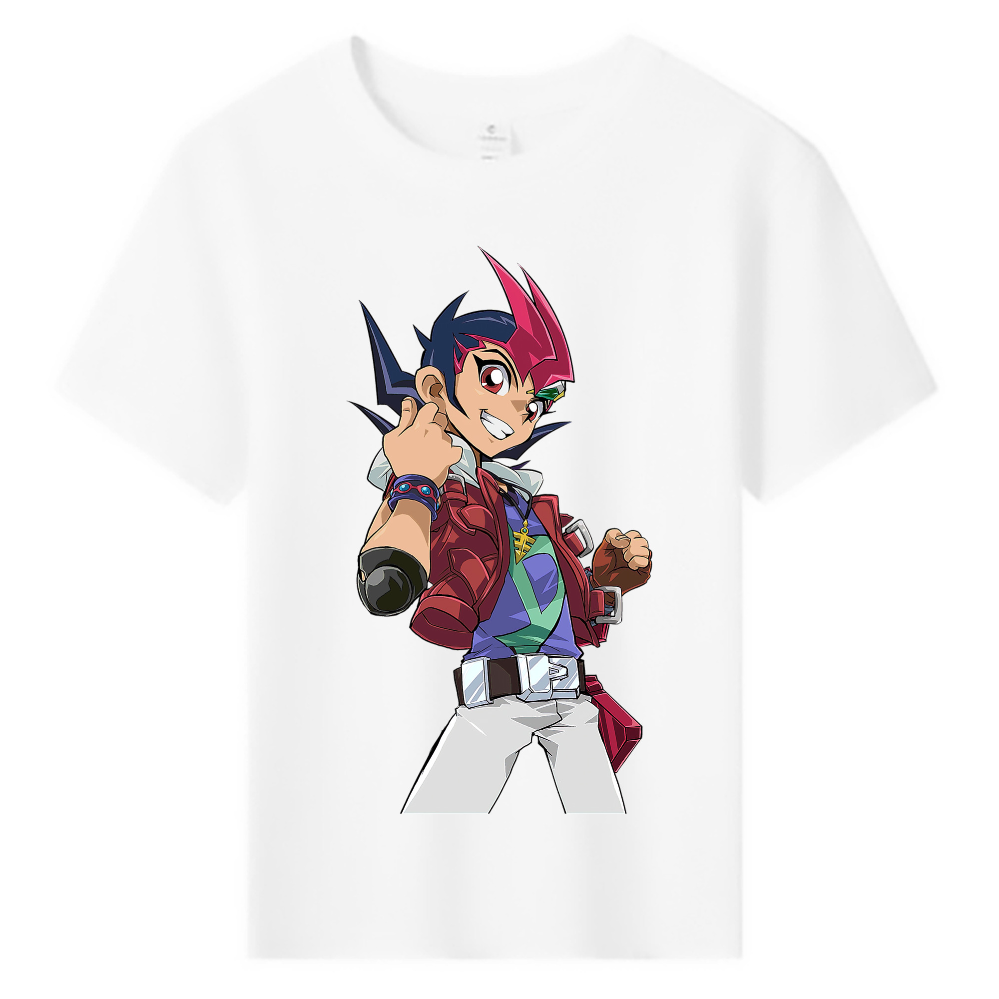（画像用） 遊☆戯☆王 Yu-Gi-Oh! 綿100％キッズTシャツ（フロントプリント）