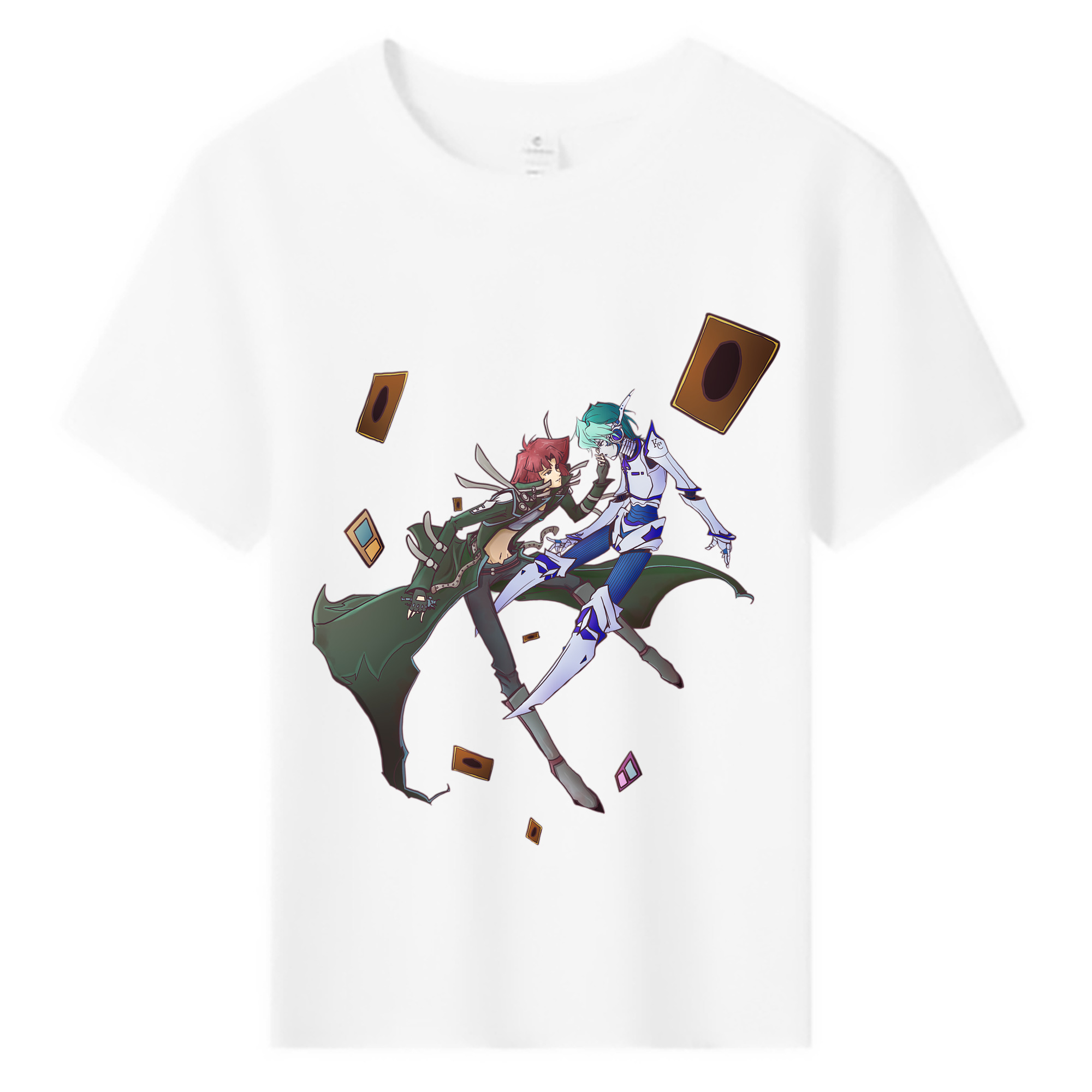 （画像用） 遊☆戯☆王 Yu-Gi-Oh! 綿100％キッズTシャツ（フロントプリント）