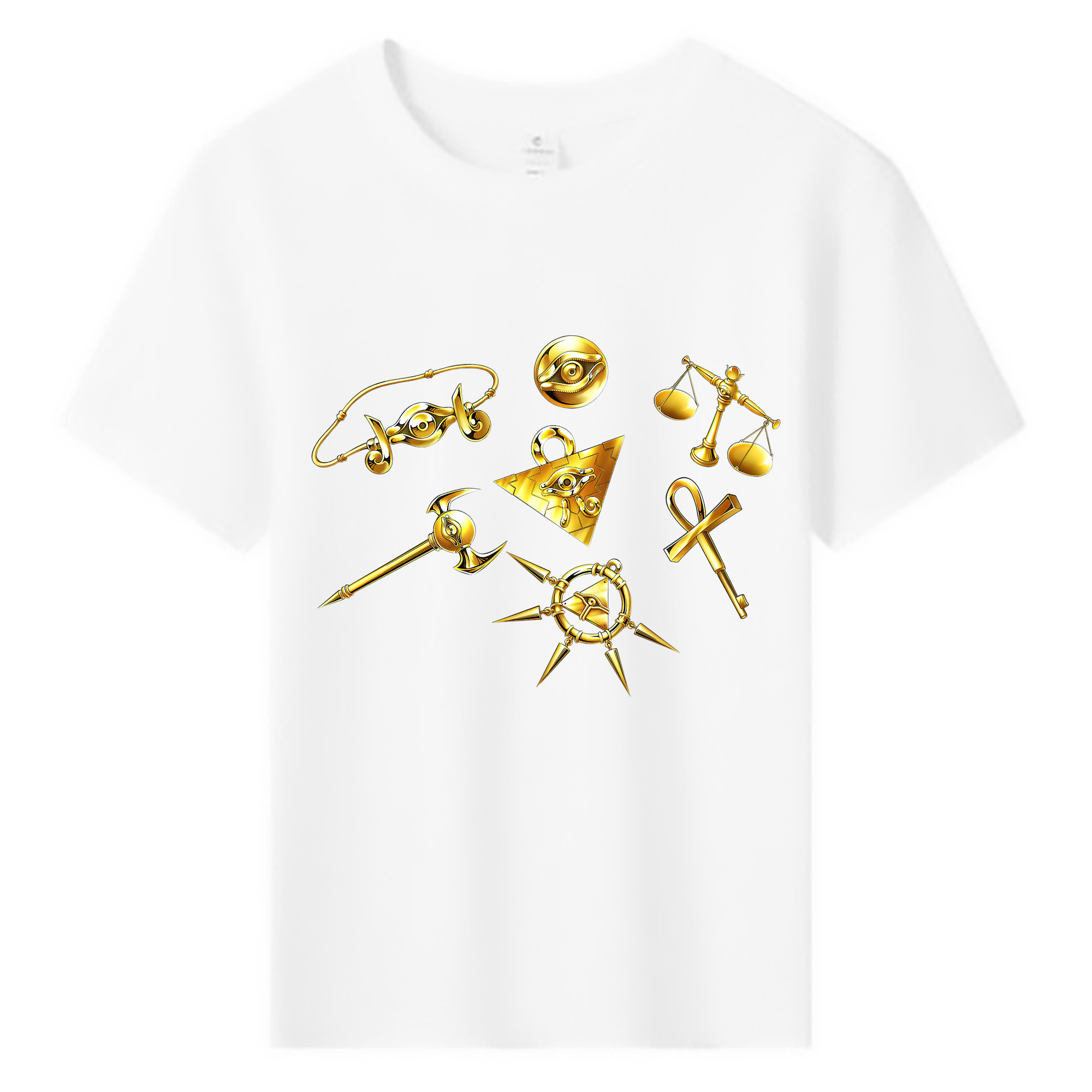 （画像用） 遊☆戯☆王 Yu-Gi-Oh! 綿100％キッズTシャツ（フロントプリント）