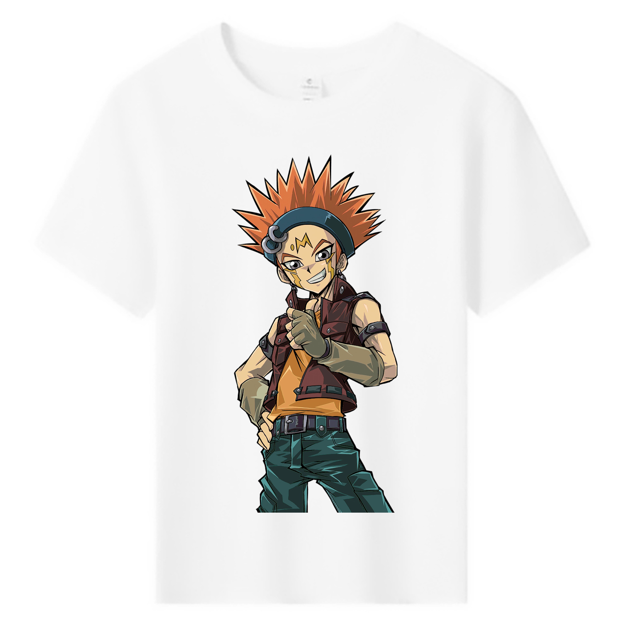 （画像用） 遊☆戯☆王 Yu-Gi-Oh! 綿100％キッズTシャツ（フロントプリント）