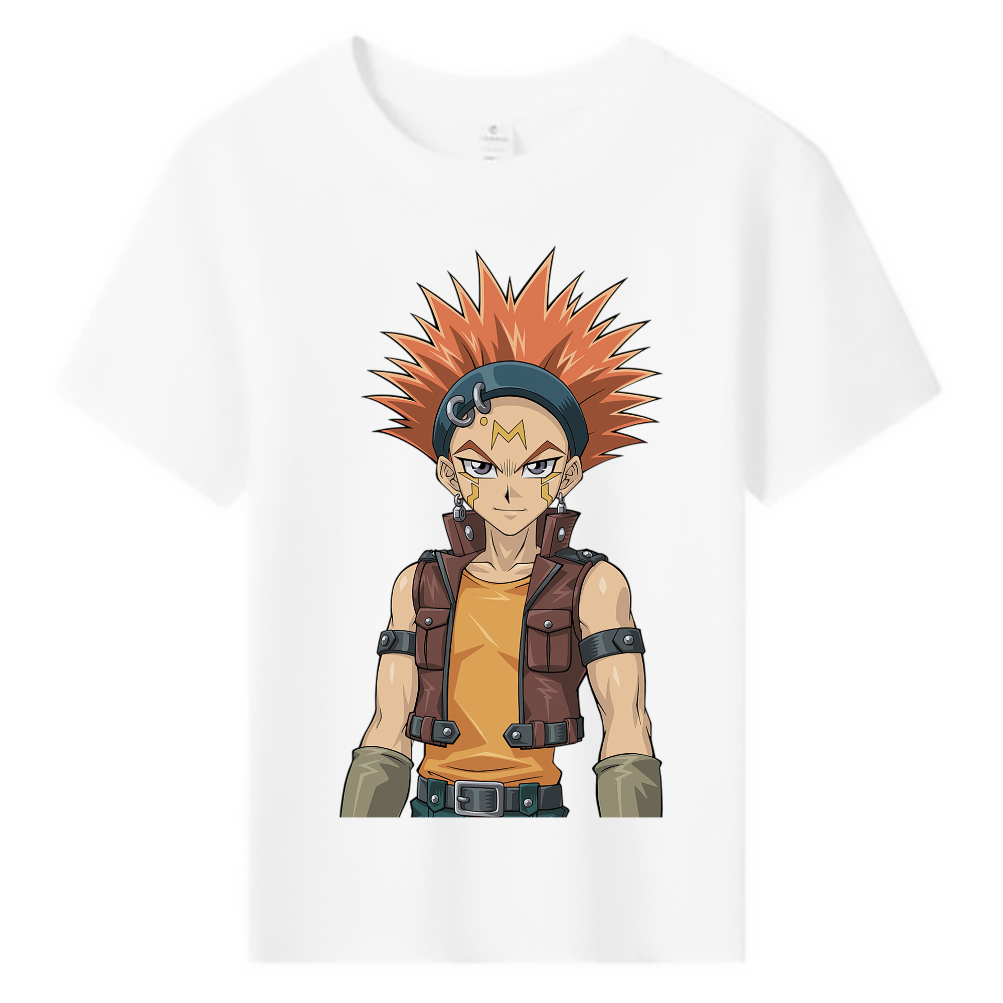 （画像用） 遊☆戯☆王 Yu-Gi-Oh! 綿100％キッズTシャツ（フロントプリント）