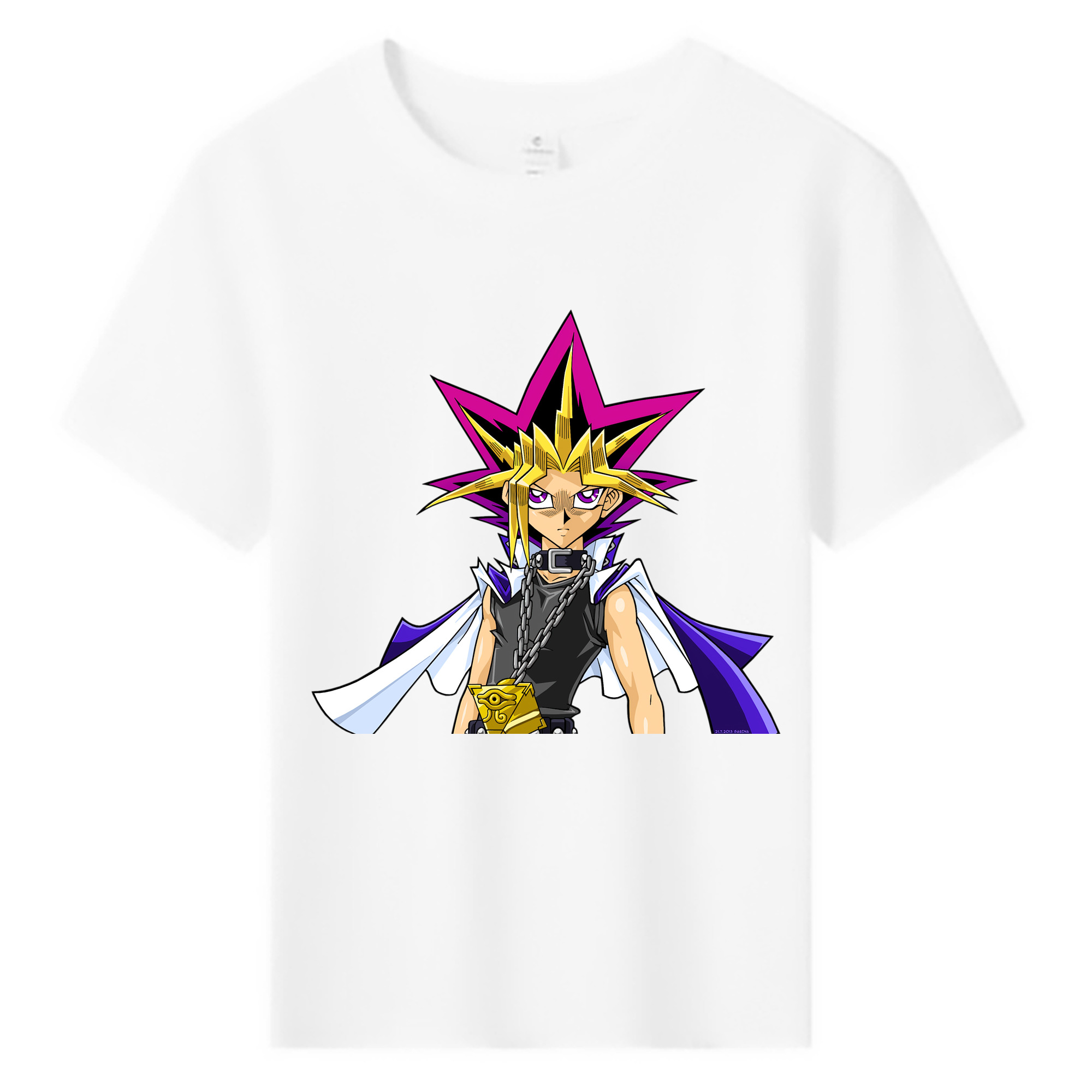（画像用） 遊☆戯☆王 Yu-Gi-Oh! 綿100％キッズTシャツ（フロントプリント）
