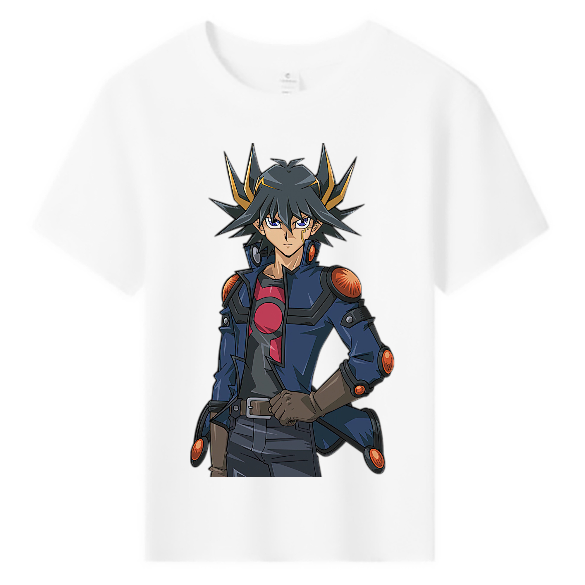 （画像用） 遊☆戯☆王 Yu-Gi-Oh! 綿100％キッズTシャツ（フロントプリント）