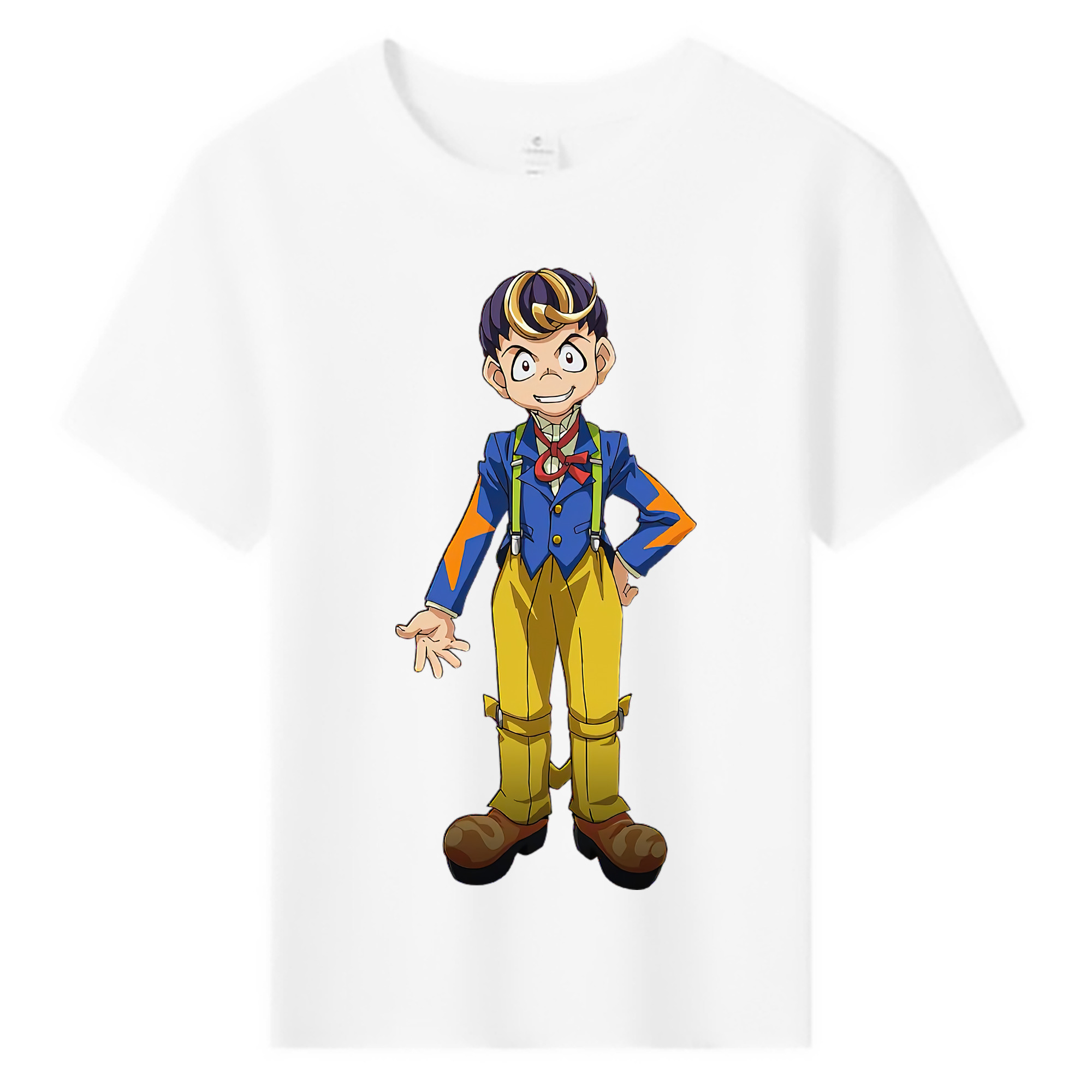 （画像用） 遊☆戯☆王 Yu-Gi-Oh! 綿100％キッズTシャツ（フロントプリント）
