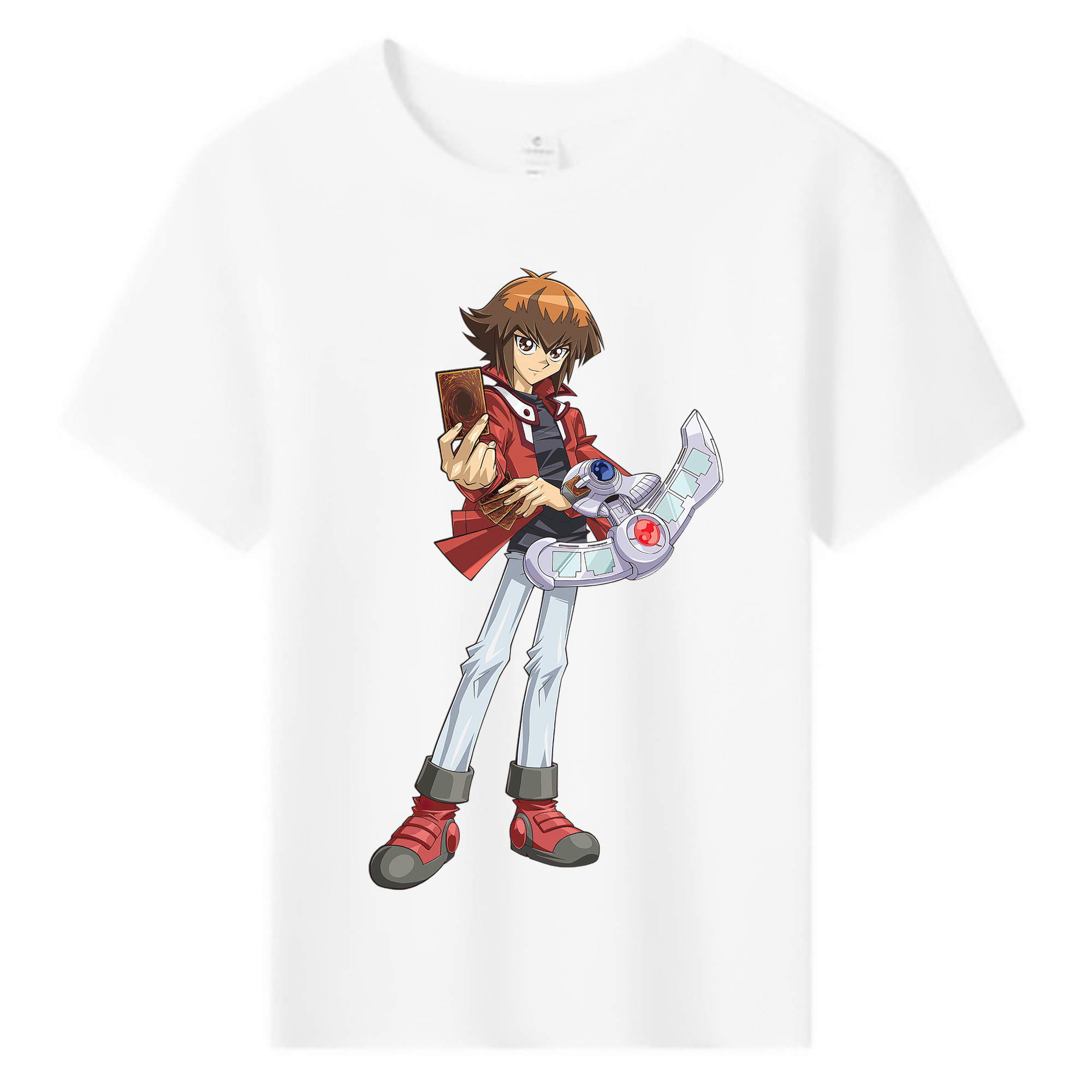 （画像用） 遊☆戯☆王 Yu-Gi-Oh! 綿100％キッズTシャツ（フロントプリント）
