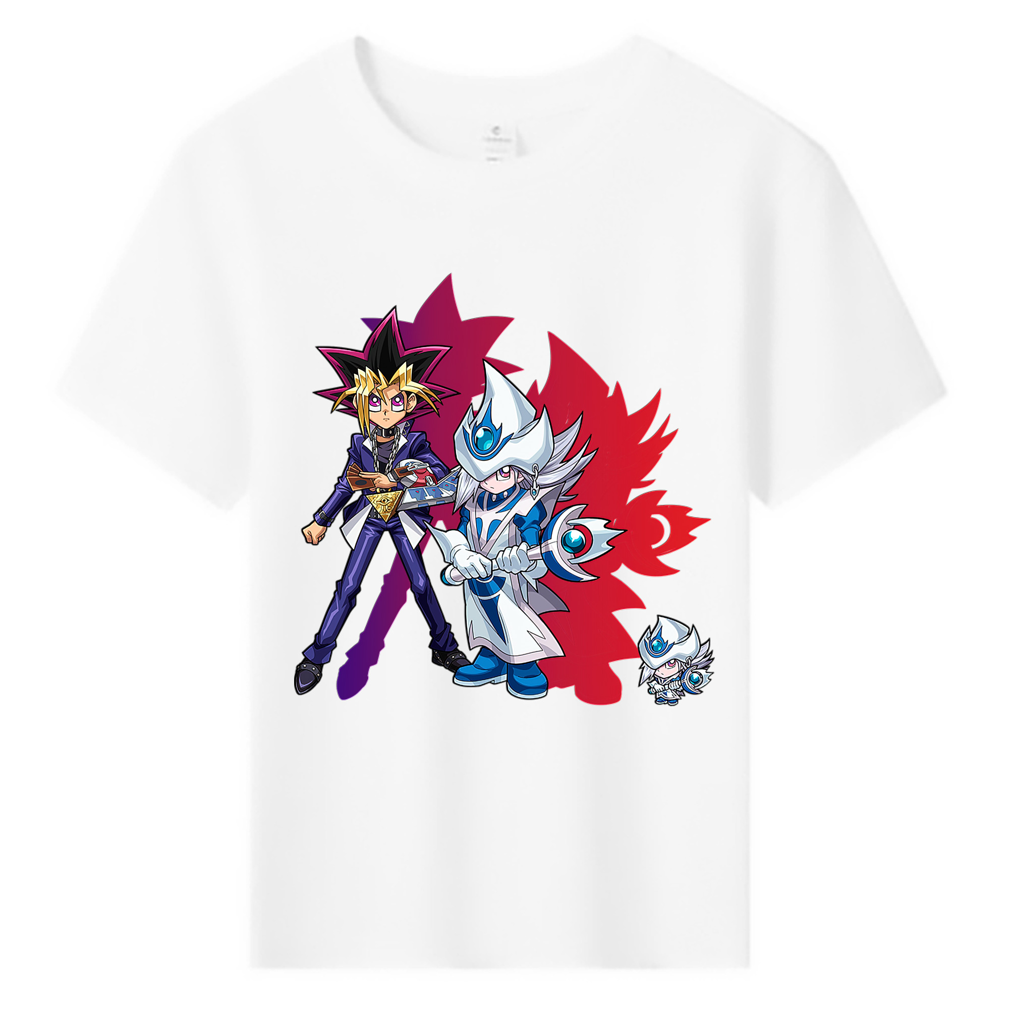 （画像用） 遊☆戯☆王 Yu-Gi-Oh! 綿100％キッズTシャツ（フロントプリント）