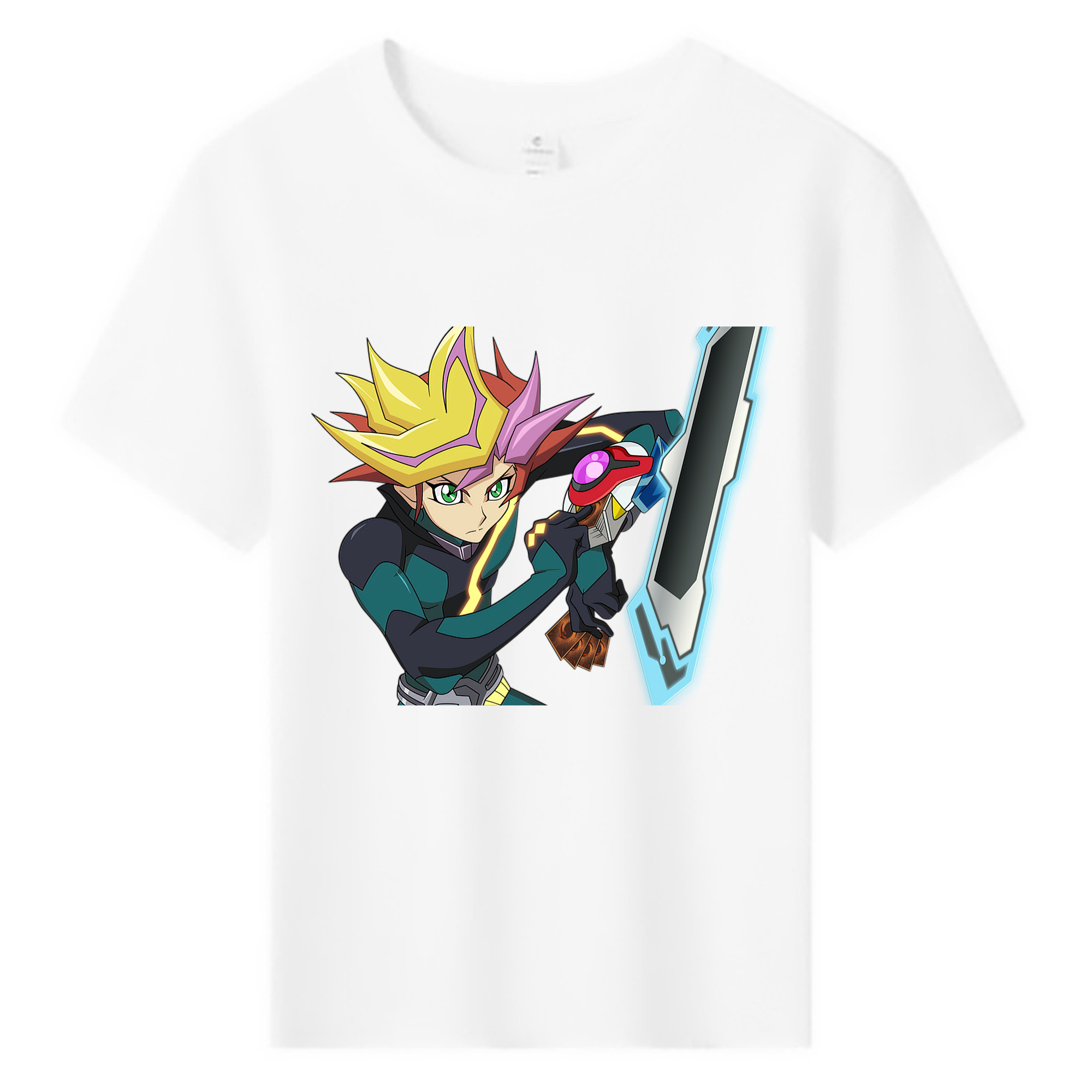 （画像用） 遊☆戯☆王 Yu-Gi-Oh! 綿100％キッズTシャツ（フロントプリント）