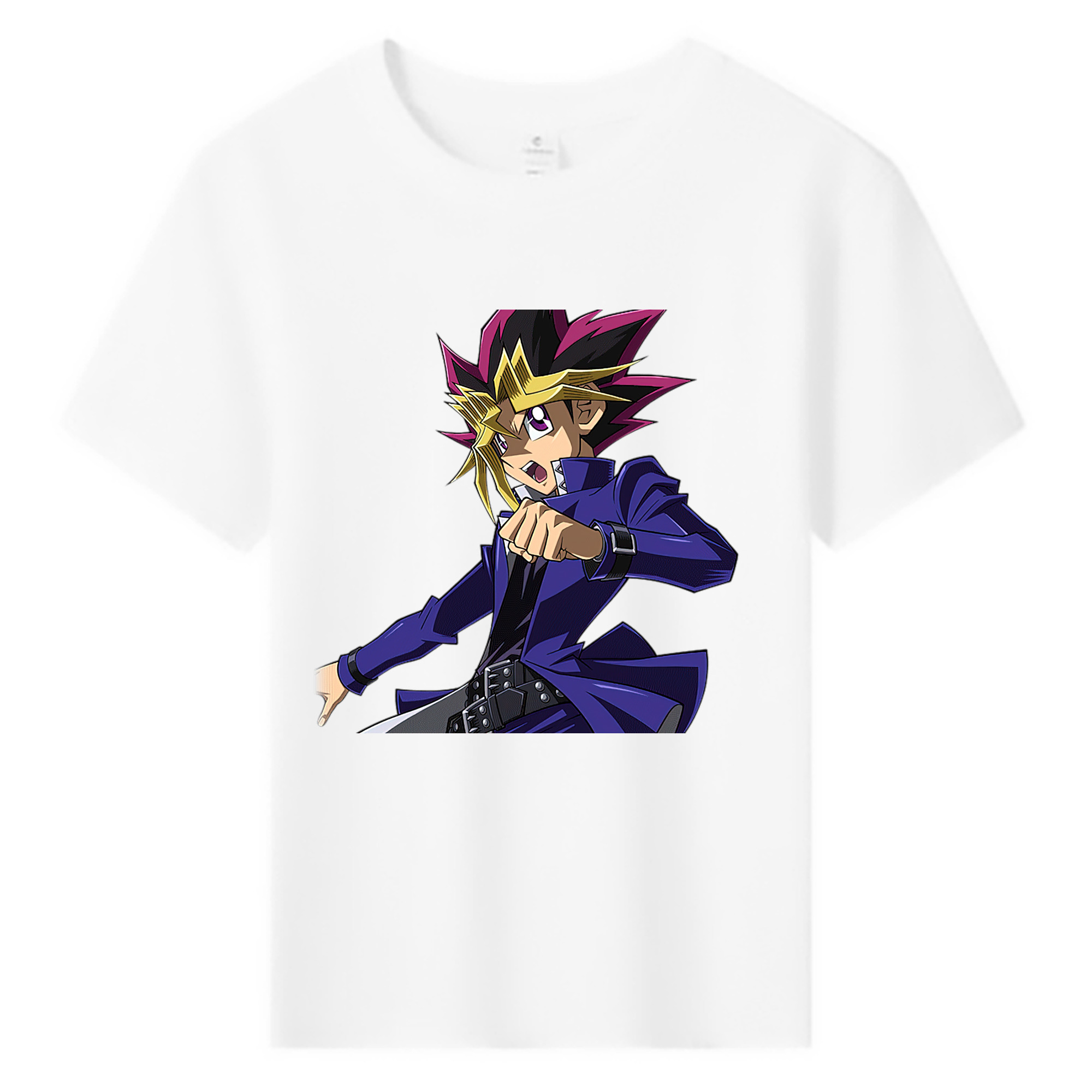 （画像用） 遊☆戯☆王 Yu-Gi-Oh! 綿100％キッズTシャツ（フロントプリント）