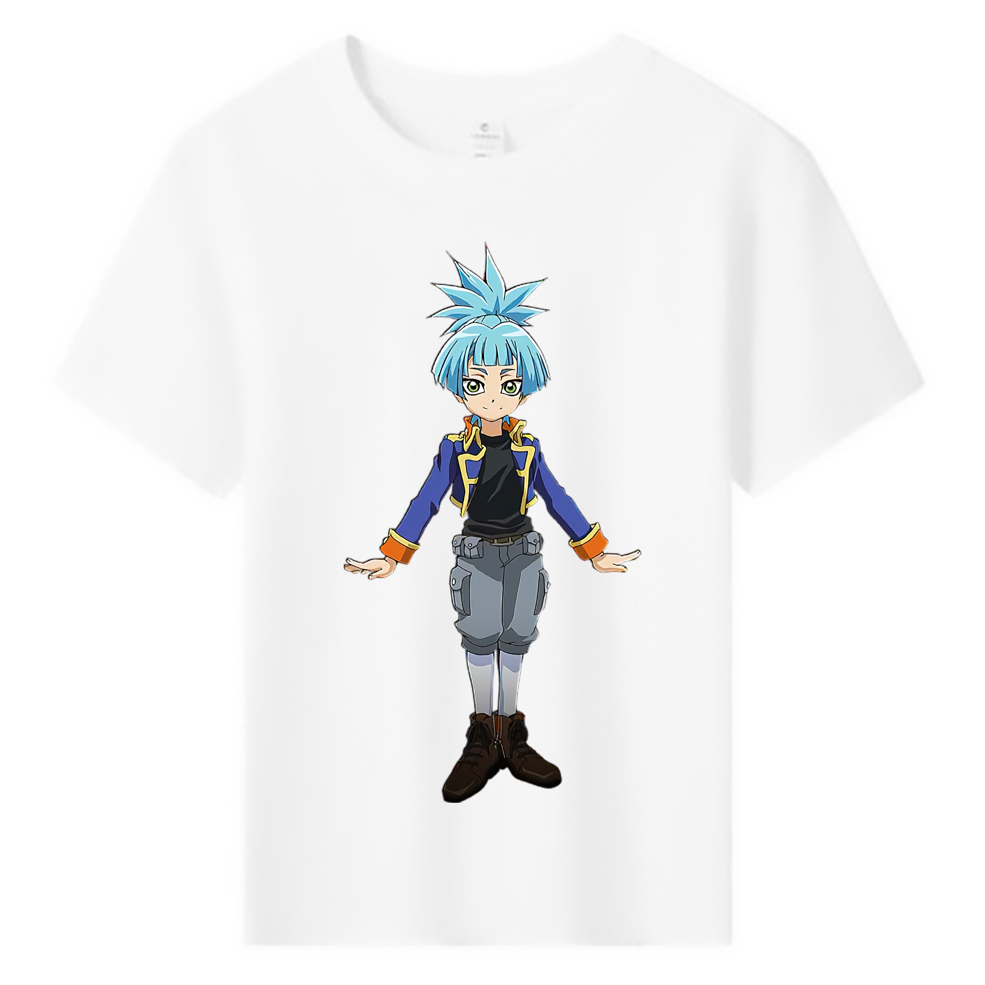 （画像用） 遊☆戯☆王 Yu-Gi-Oh! 綿100％キッズTシャツ（フロントプリント）
