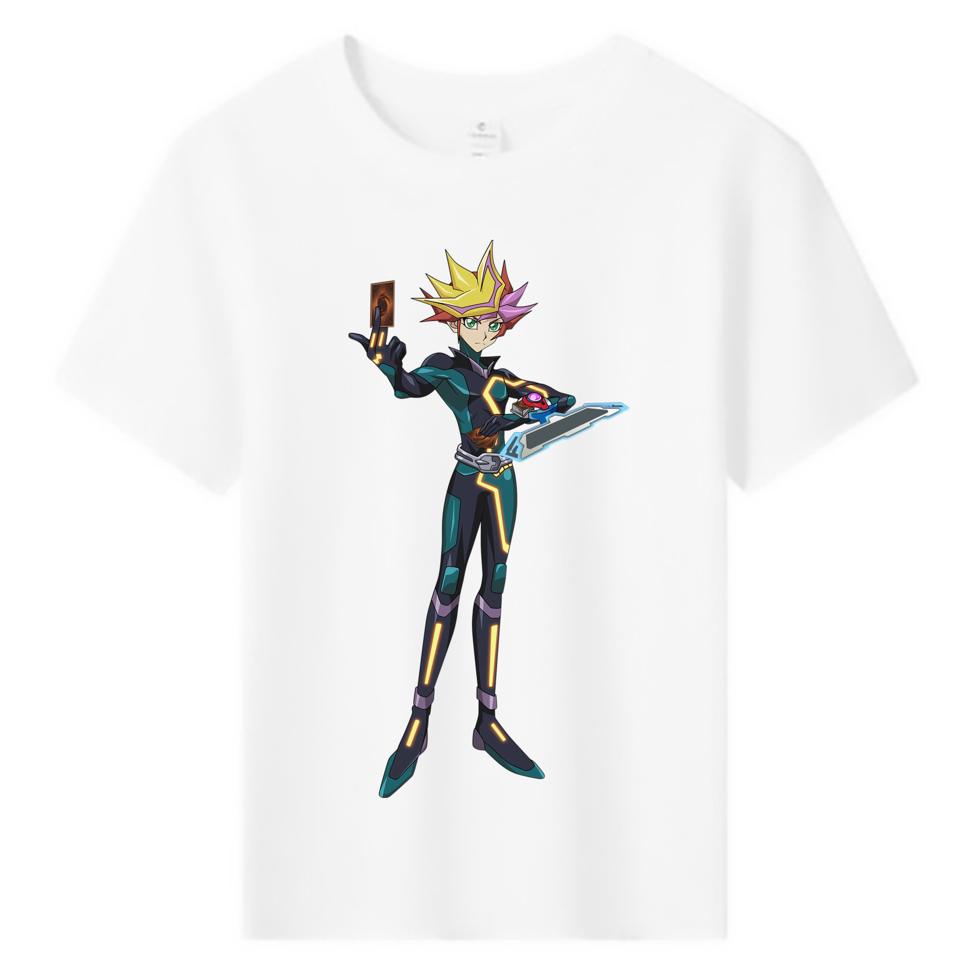 （画像用） 遊☆戯☆王 Yu-Gi-Oh! 綿100％キッズTシャツ（フロントプリント）