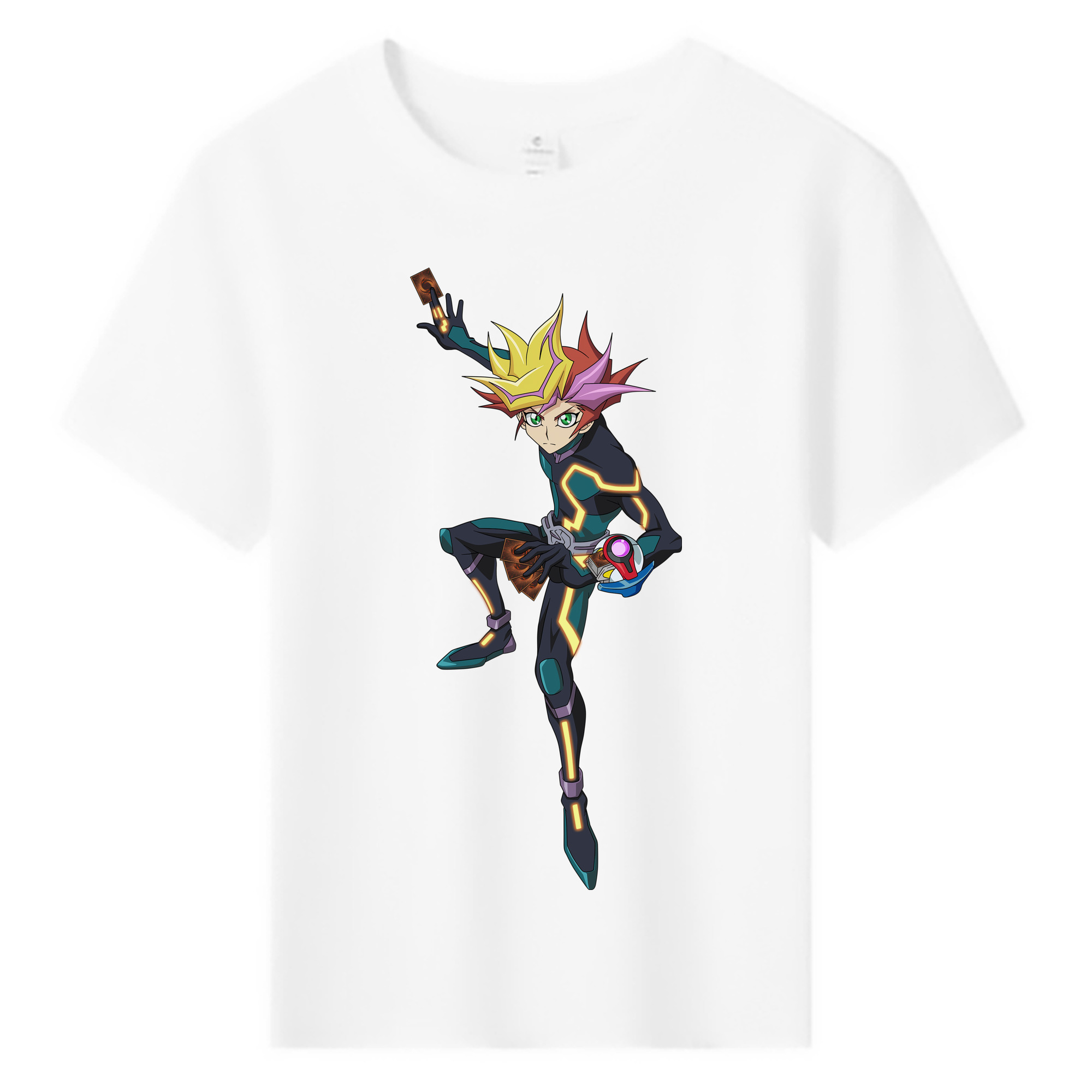 （画像用） 遊☆戯☆王 Yu-Gi-Oh! 綿100％キッズTシャツ（フロントプリント）
