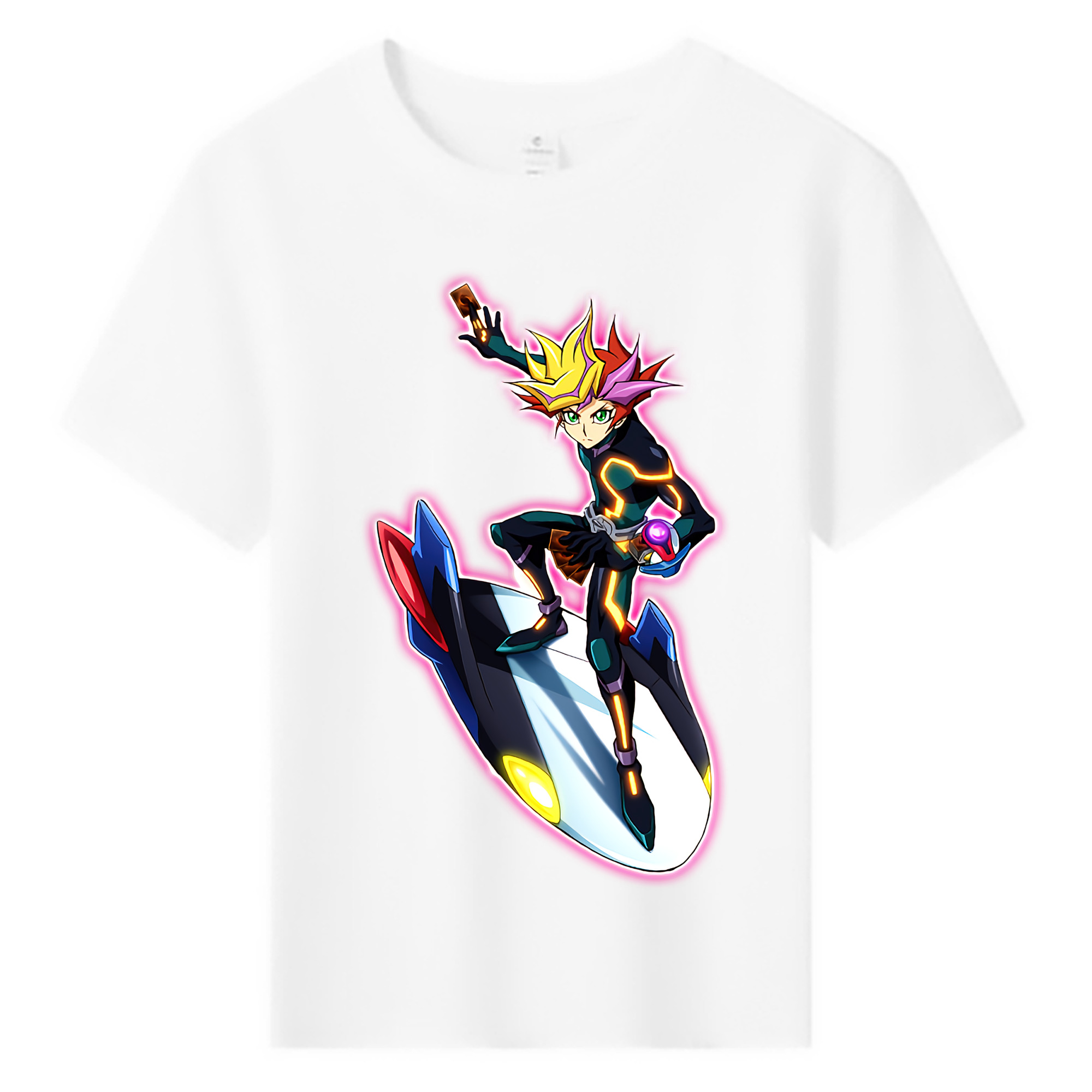 （画像用） 遊☆戯☆王 Yu-Gi-Oh! 綿100％キッズTシャツ（フロントプリント）