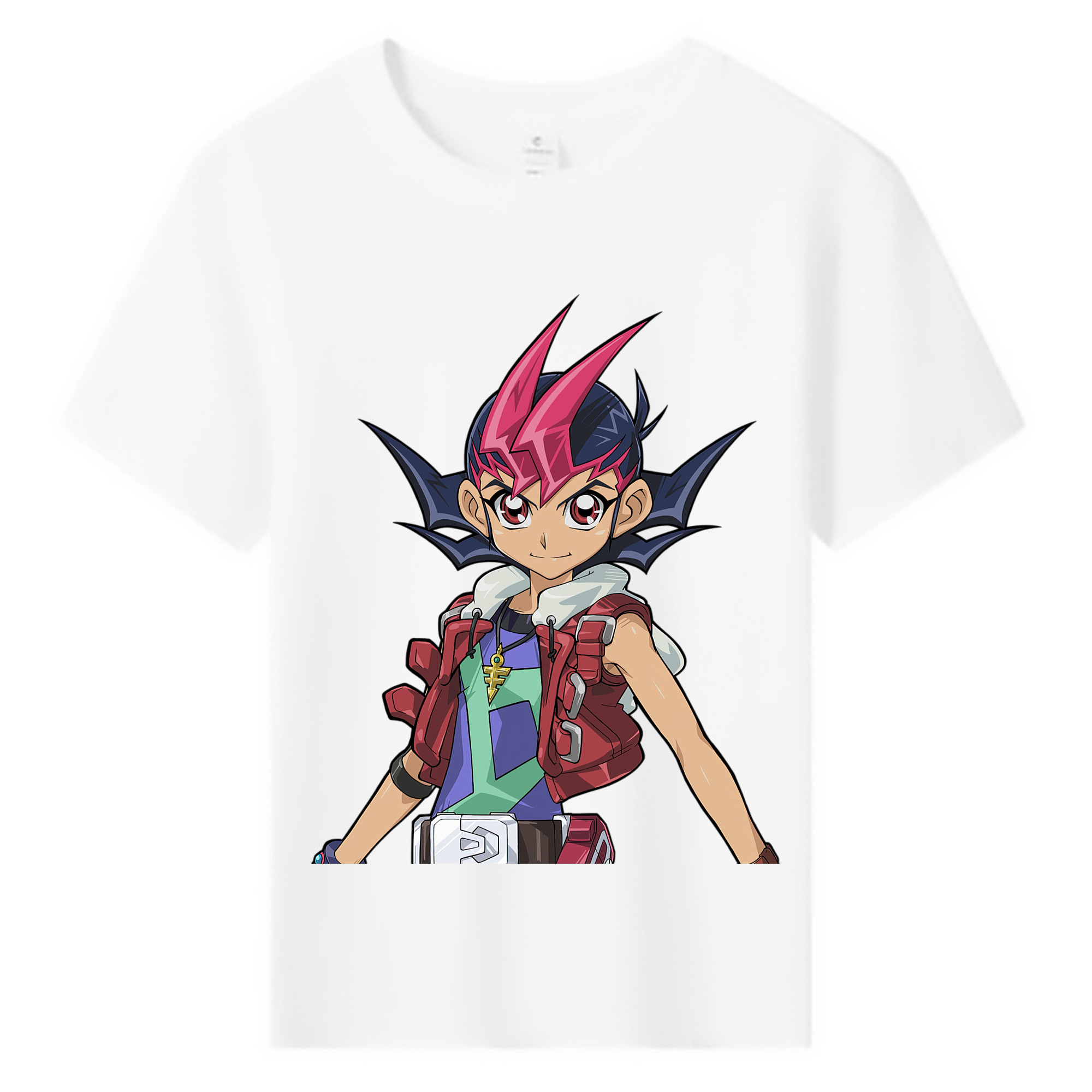 （画像用） 遊☆戯☆王 Yu-Gi-Oh! 綿100％キッズTシャツ（フロントプリント）