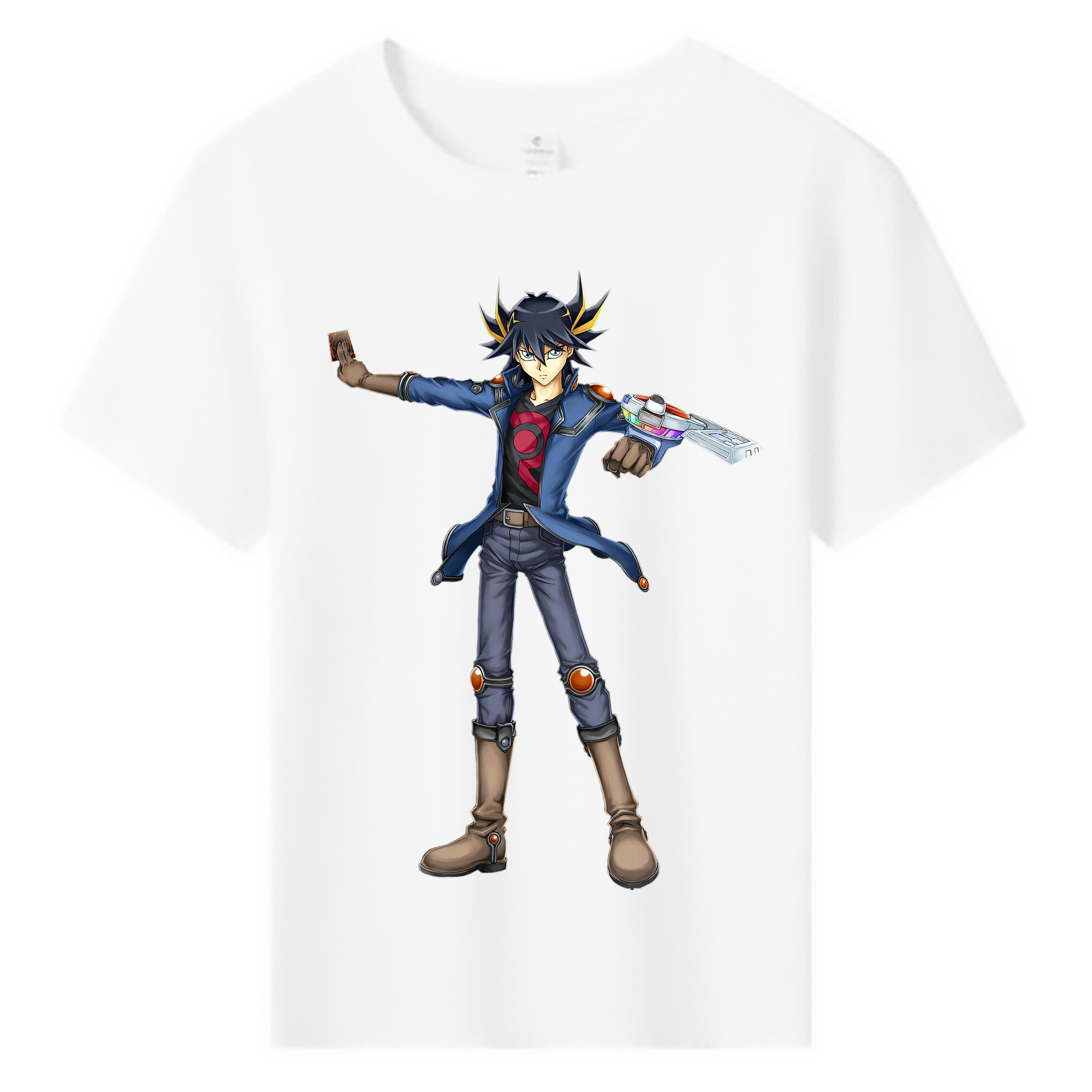 （画像用） 遊☆戯☆王 Yu-Gi-Oh! 綿100％キッズTシャツ（フロントプリント）