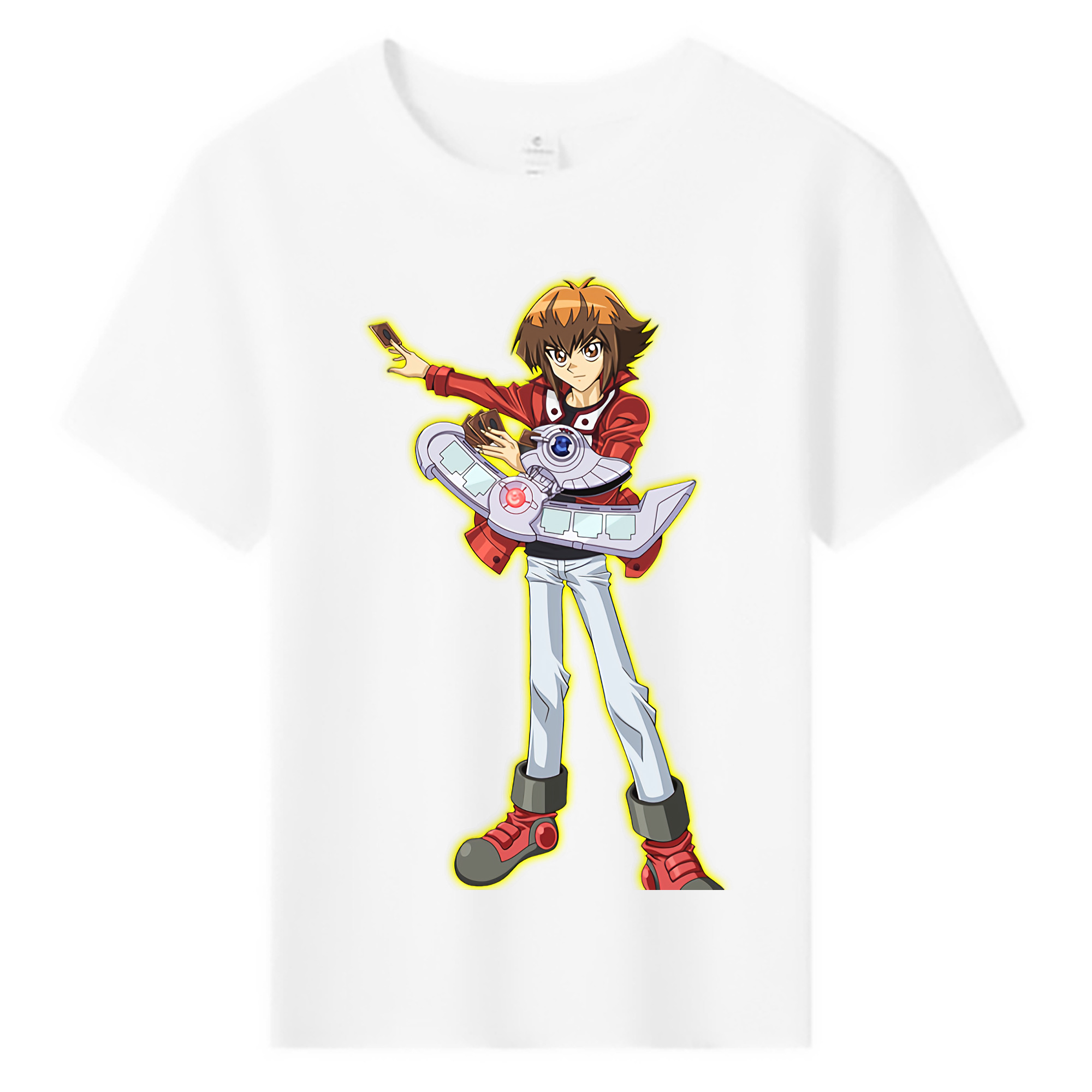 （画像用） 遊☆戯☆王 Yu-Gi-Oh! 綿100％キッズTシャツ（フロントプリント）