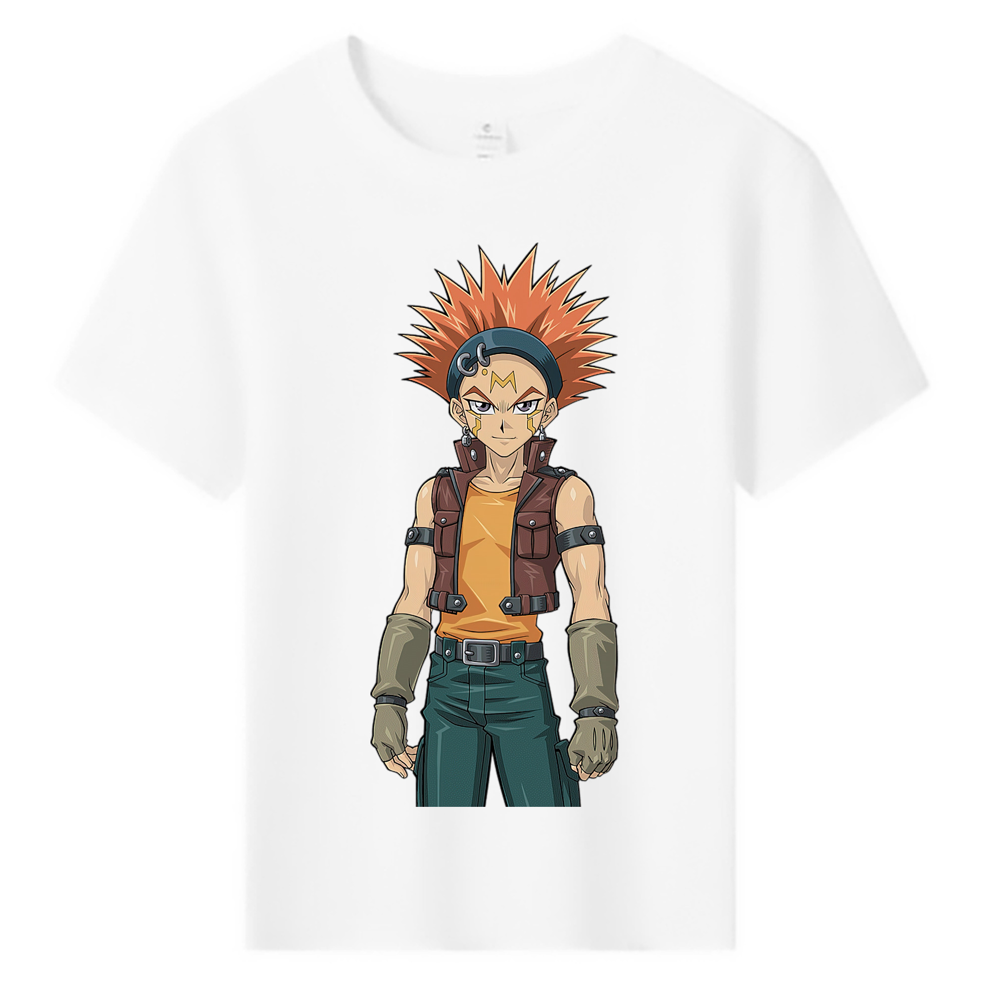 （画像用） 遊☆戯☆王 Yu-Gi-Oh! 綿100％キッズTシャツ（フロントプリント）