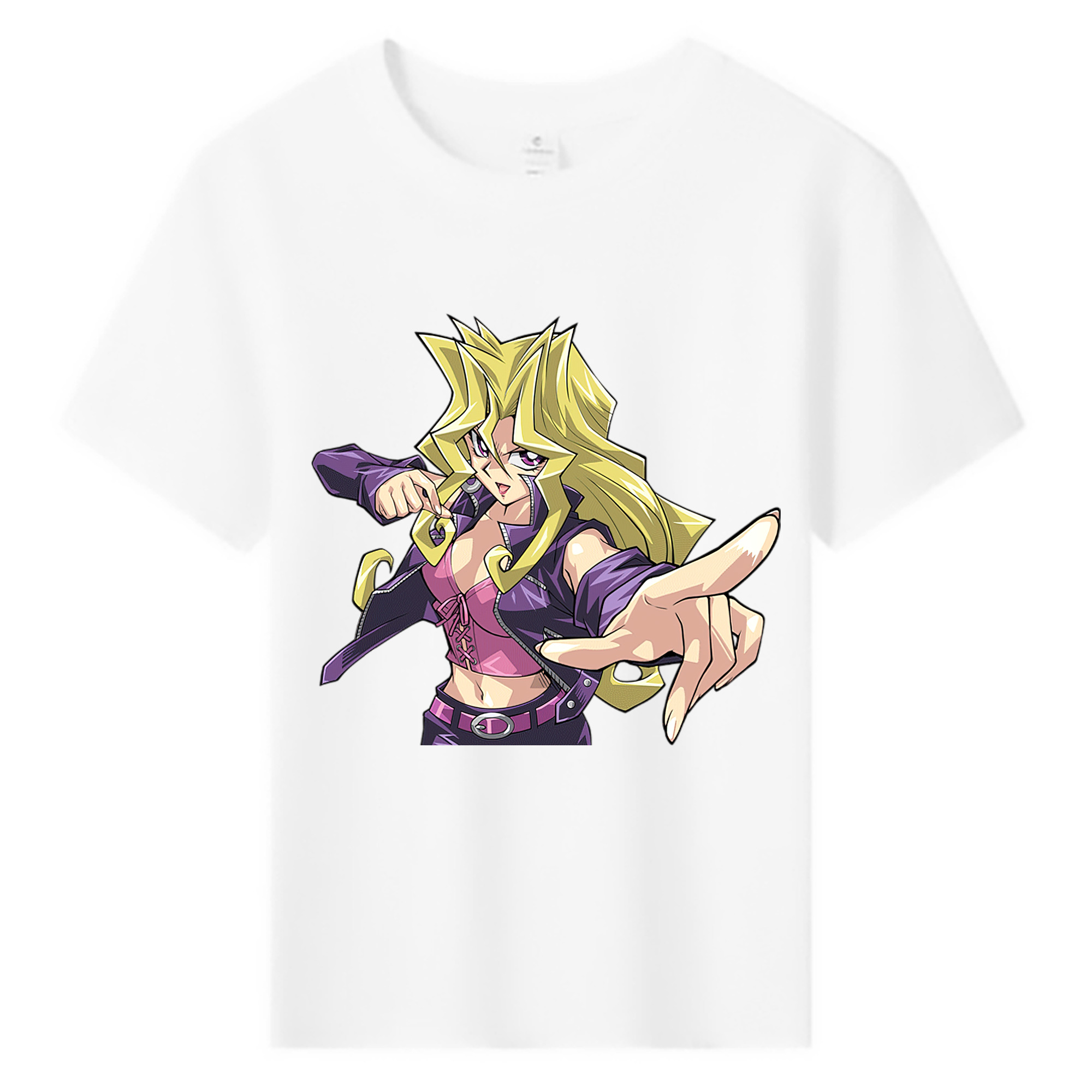 （画像用） 遊☆戯☆王 Yu-Gi-Oh! 綿100％キッズTシャツ（フロントプリント）