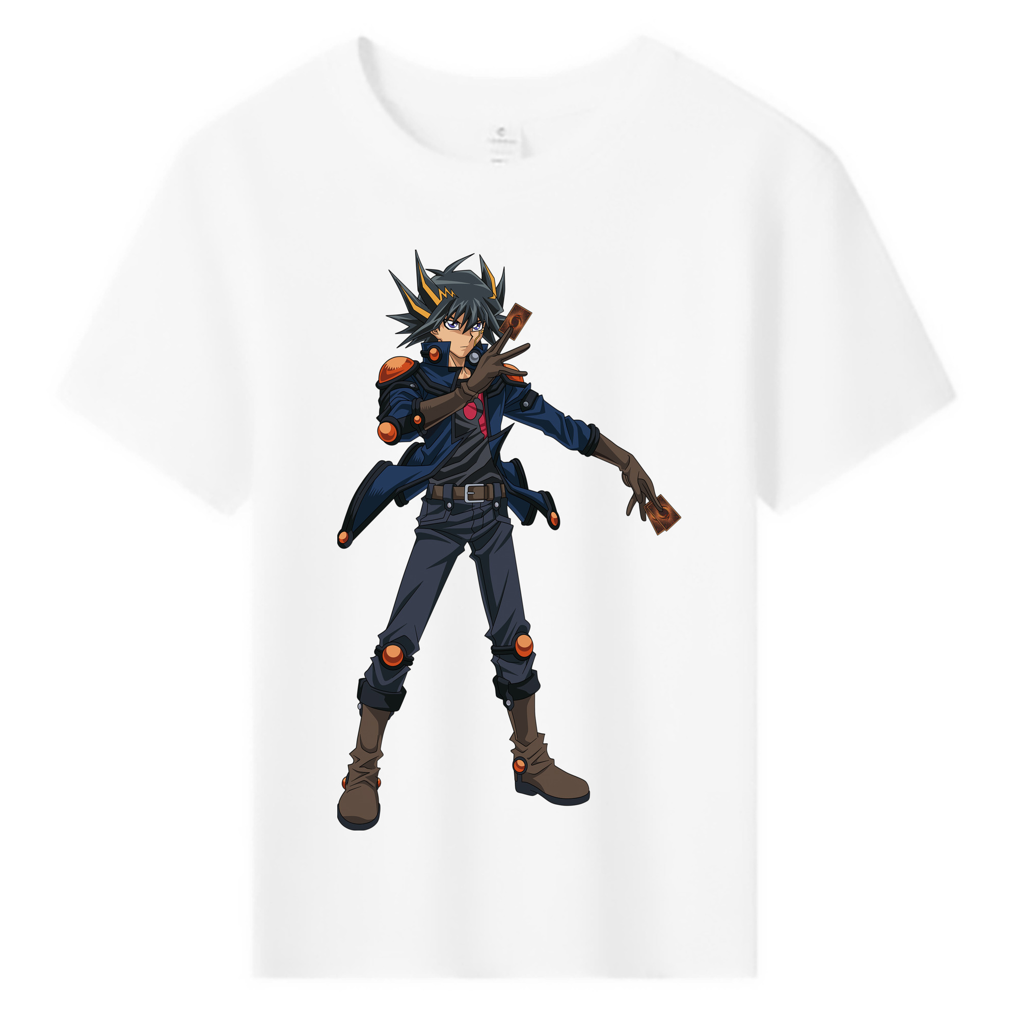 （画像用） 遊☆戯☆王 Yu-Gi-Oh! 綿100％キッズTシャツ（フロントプリント）