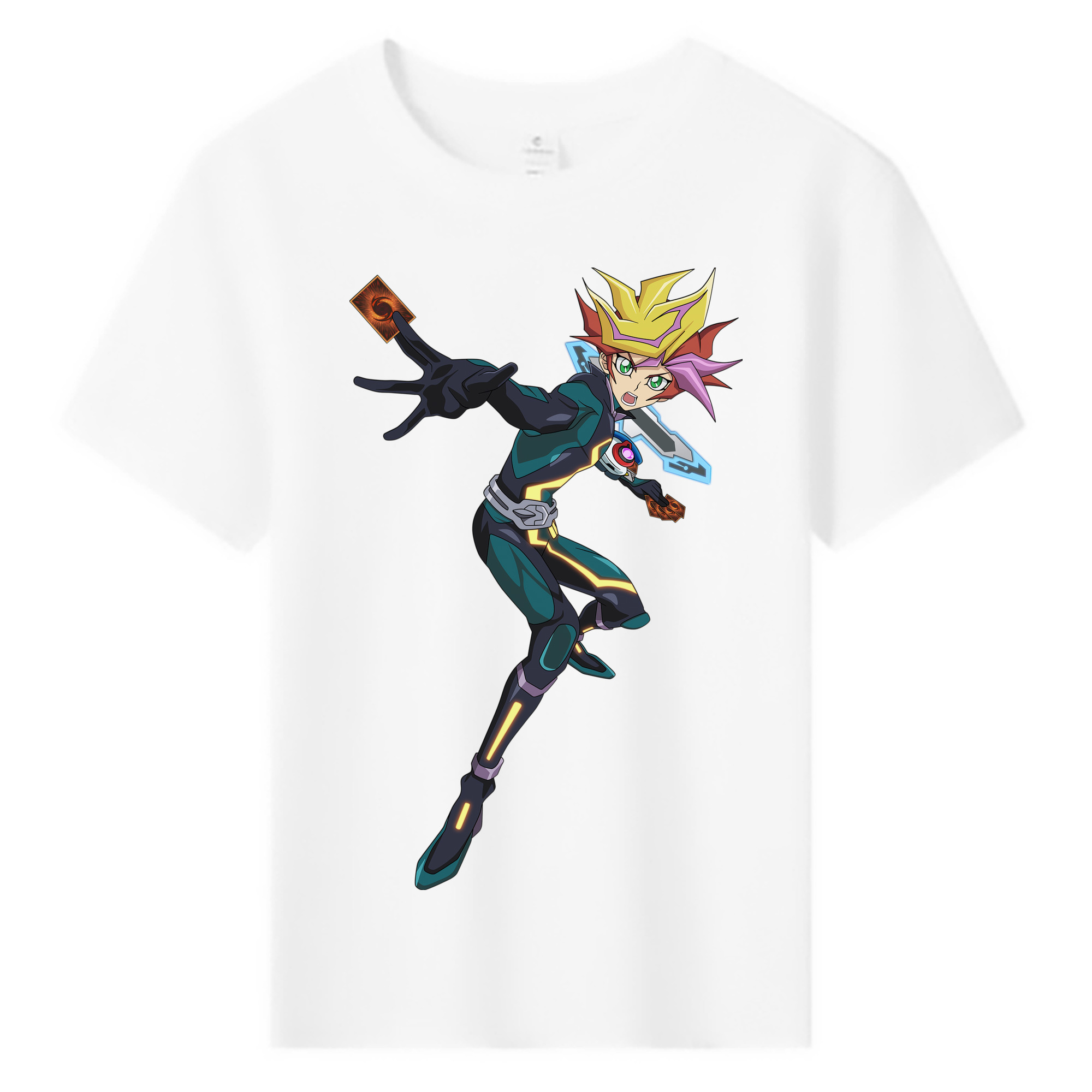 （画像用） 遊☆戯☆王 Yu-Gi-Oh! 綿100％キッズTシャツ（フロントプリント）