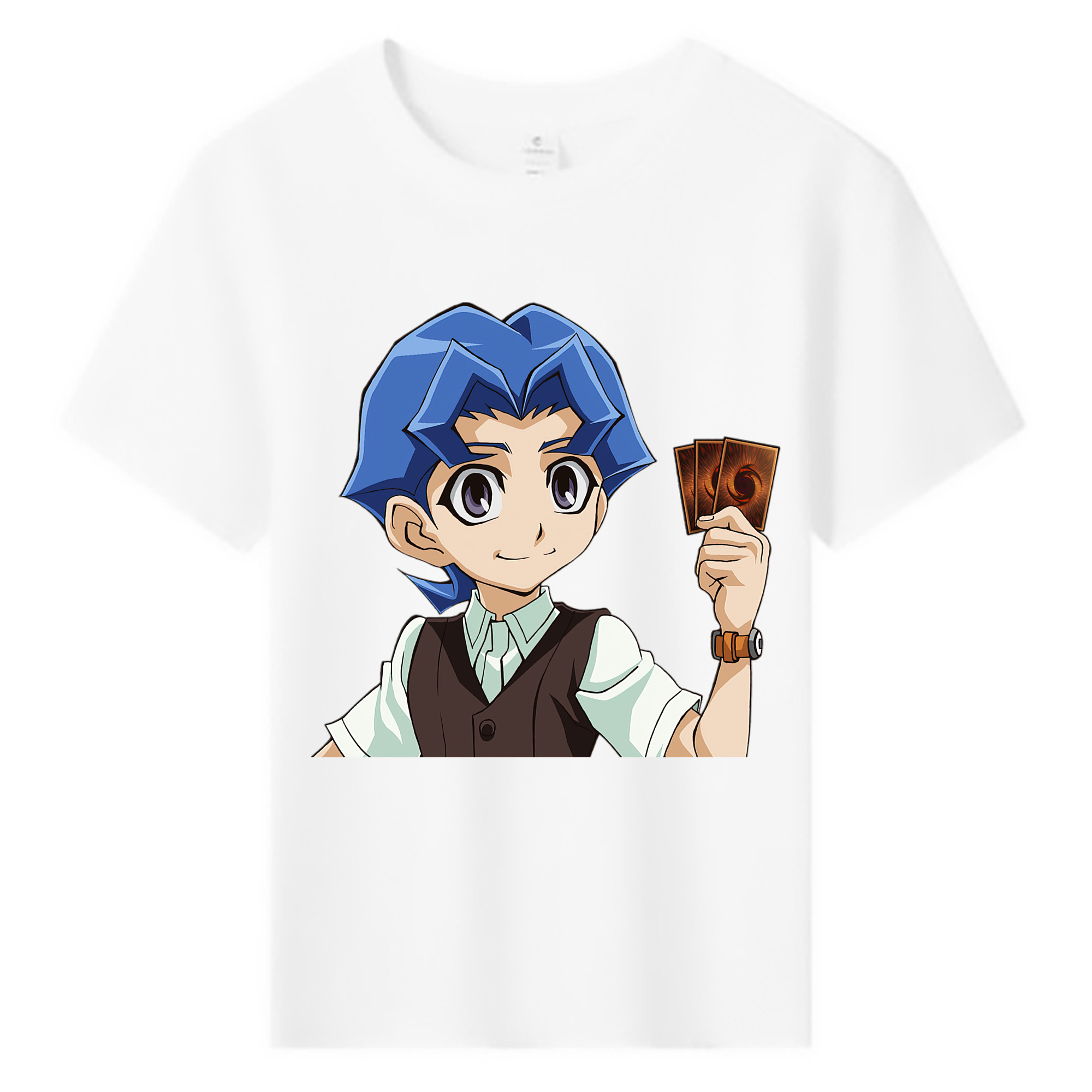 （画像用） 遊☆戯☆王 Yu-Gi-Oh! 綿100％キッズTシャツ（フロントプリント）
