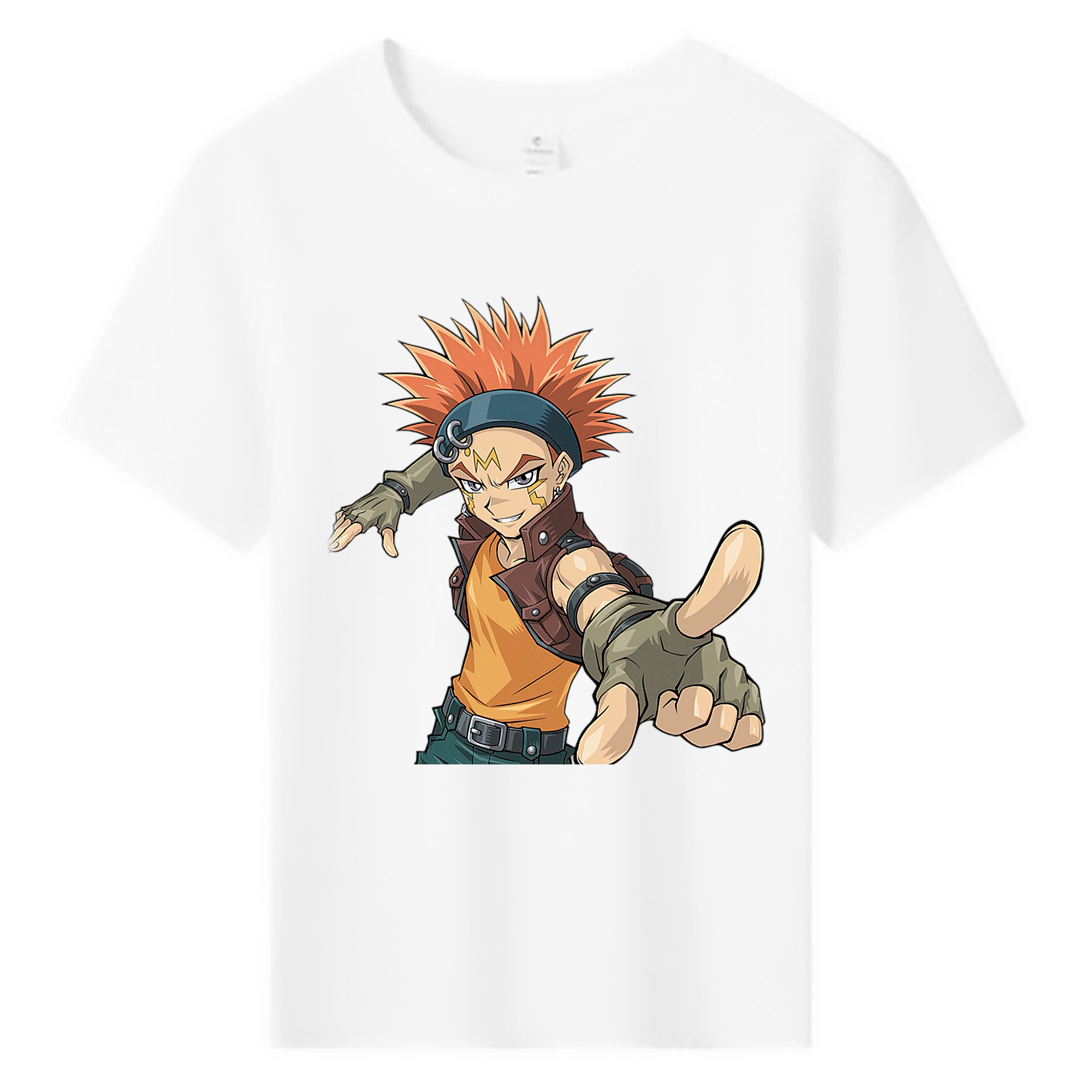 （画像用） 遊☆戯☆王 Yu-Gi-Oh! 綿100％キッズTシャツ（フロントプリント）
