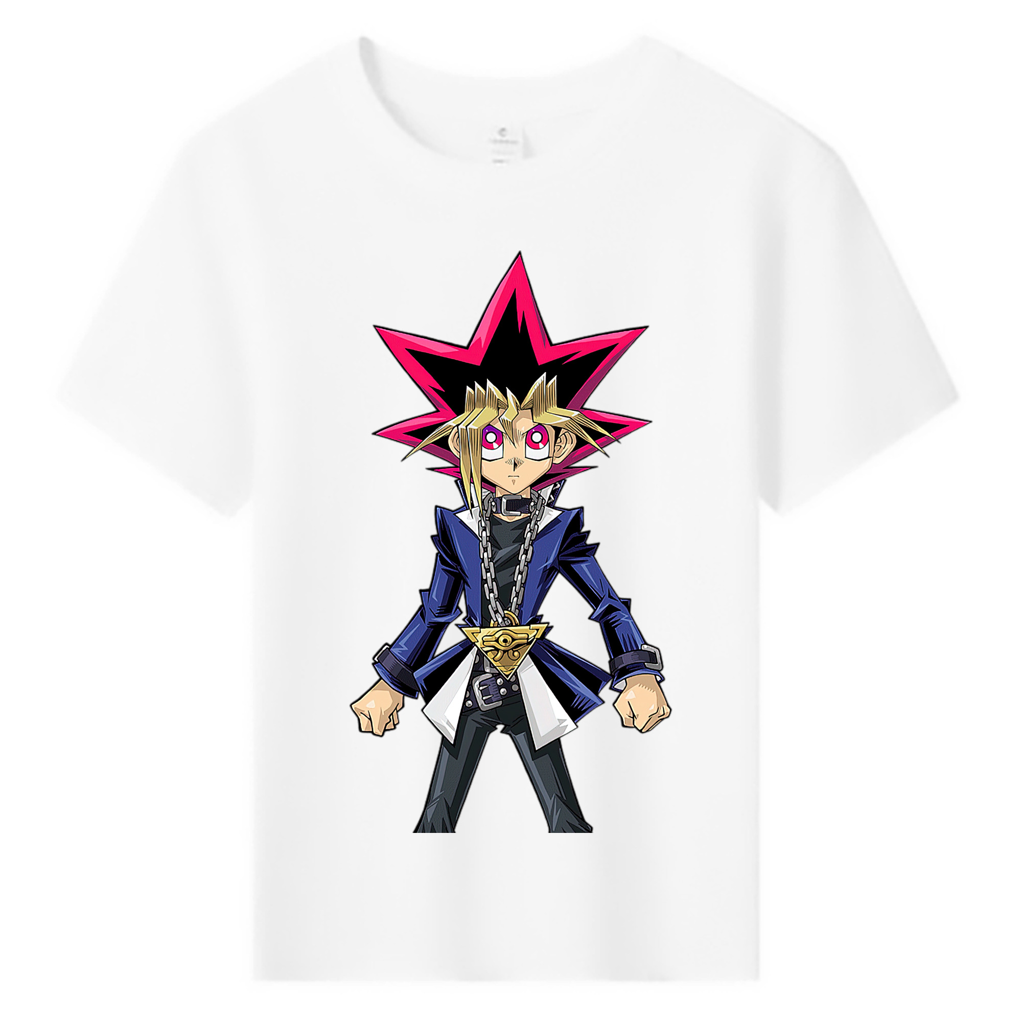 （画像用） 遊☆戯☆王 Yu-Gi-Oh! 綿100％キッズTシャツ（フロントプリント）