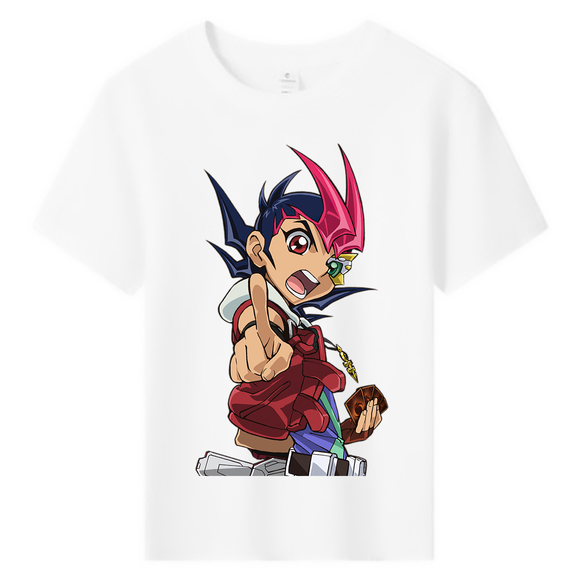 （画像用） 遊☆戯☆王 Yu-Gi-Oh! 綿100％キッズTシャツ（フロントプリント）