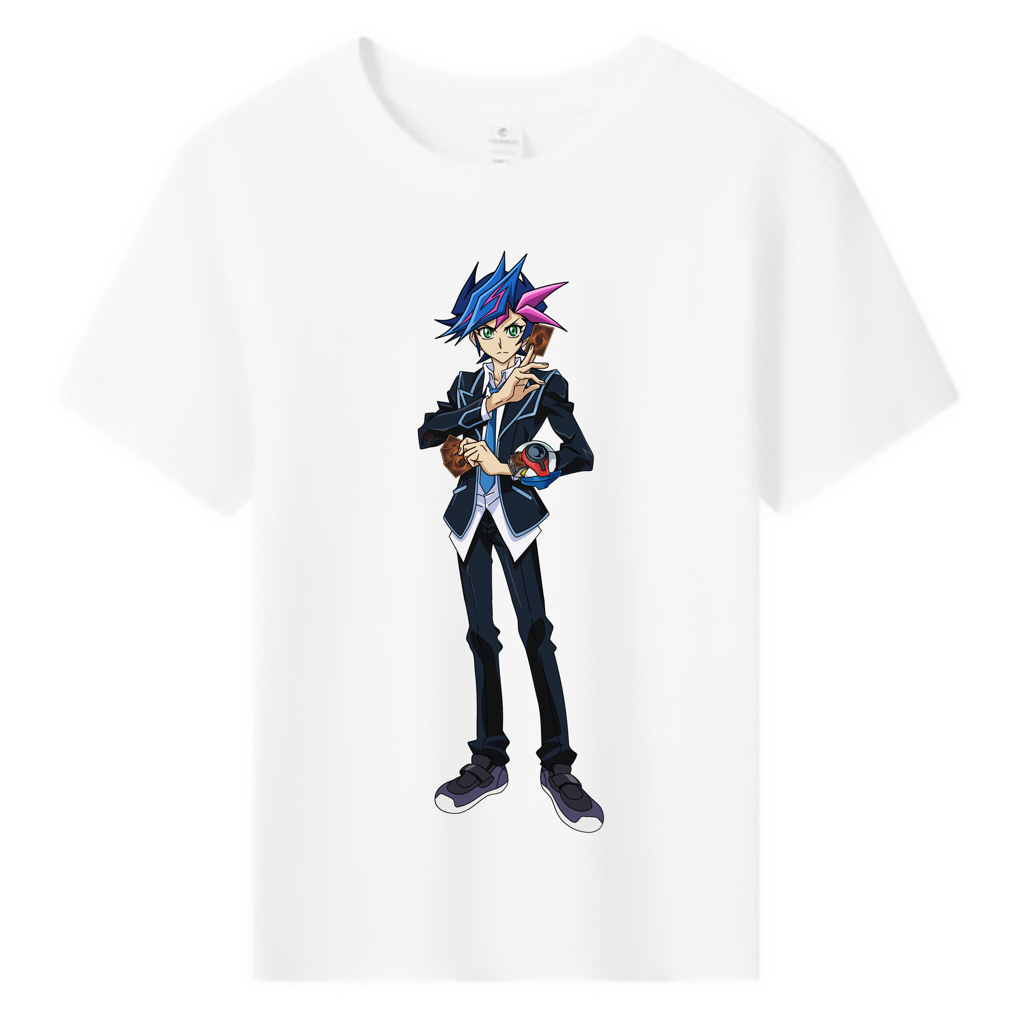 （画像用） 遊☆戯☆王 Yu-Gi-Oh! 綿100％キッズTシャツ（フロントプリント）