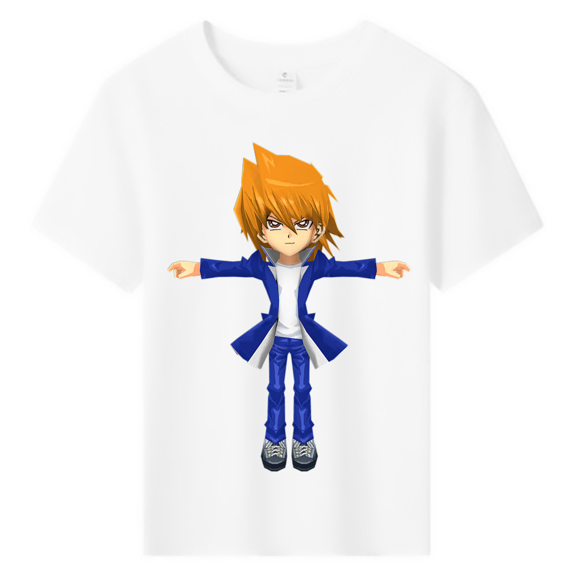 （画像用） 遊☆戯☆王 Yu-Gi-Oh! 綿100％キッズTシャツ（フロントプリント）