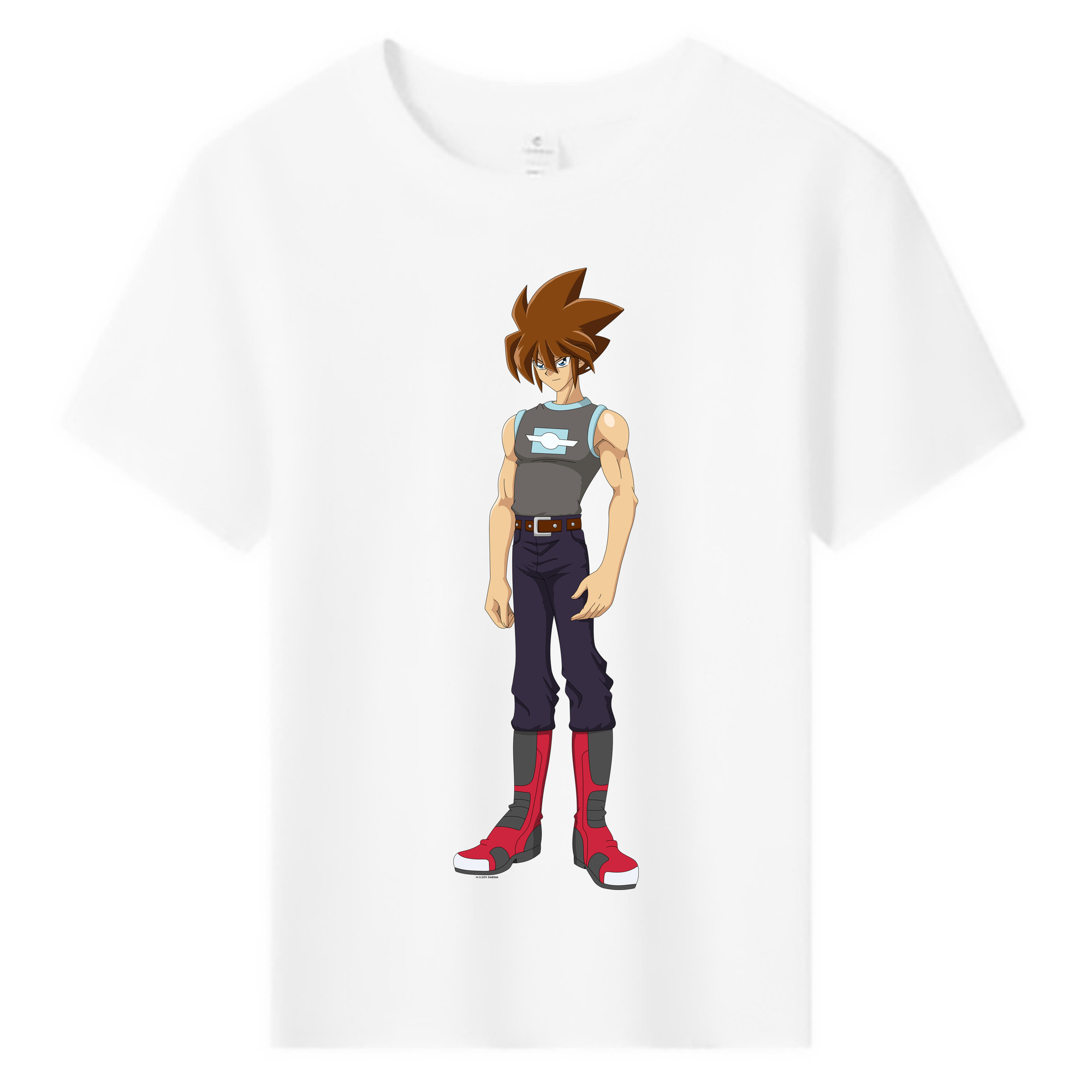 （画像用） 遊☆戯☆王 Yu-Gi-Oh! 綿100％キッズTシャツ（フロントプリント）