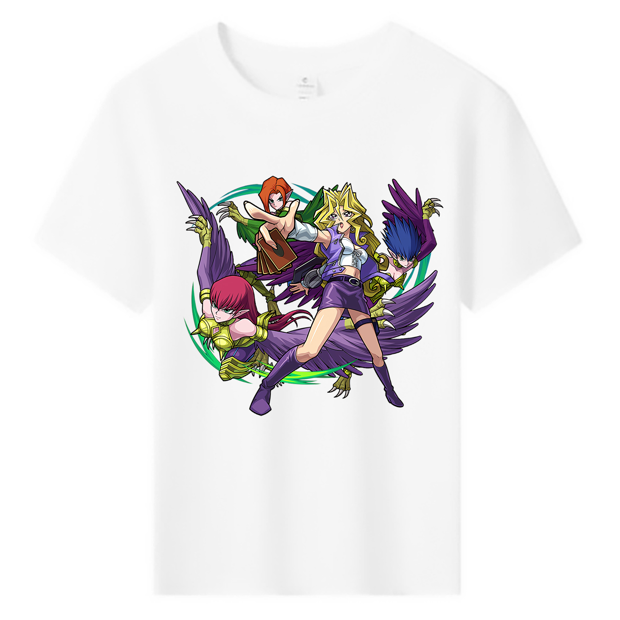 （画像用） 遊☆戯☆王 Yu-Gi-Oh! 綿100％キッズTシャツ（フロントプリント）