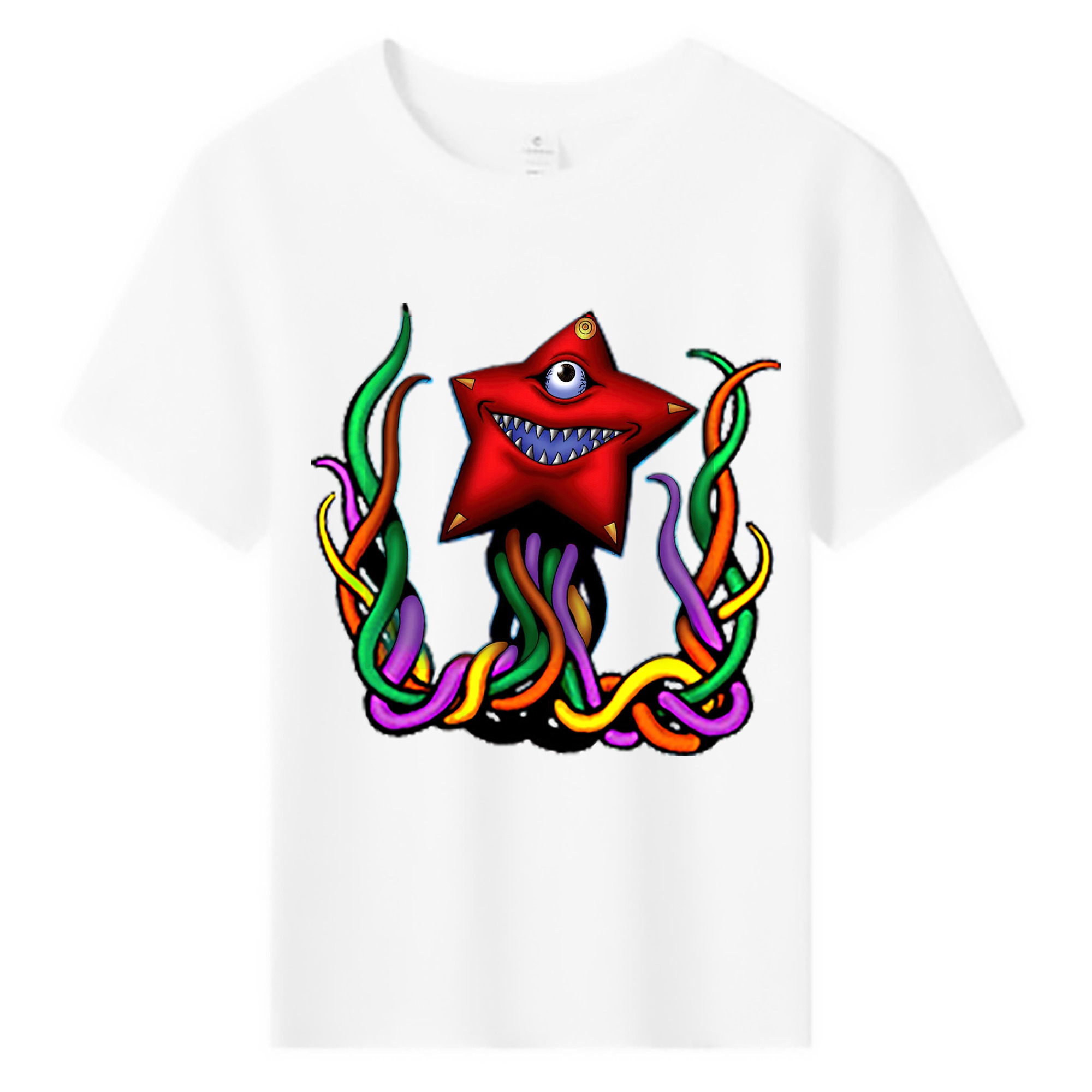 （画像用） 遊☆戯☆王 Yu-Gi-Oh! 綿100％キッズTシャツ（フロントプリント）