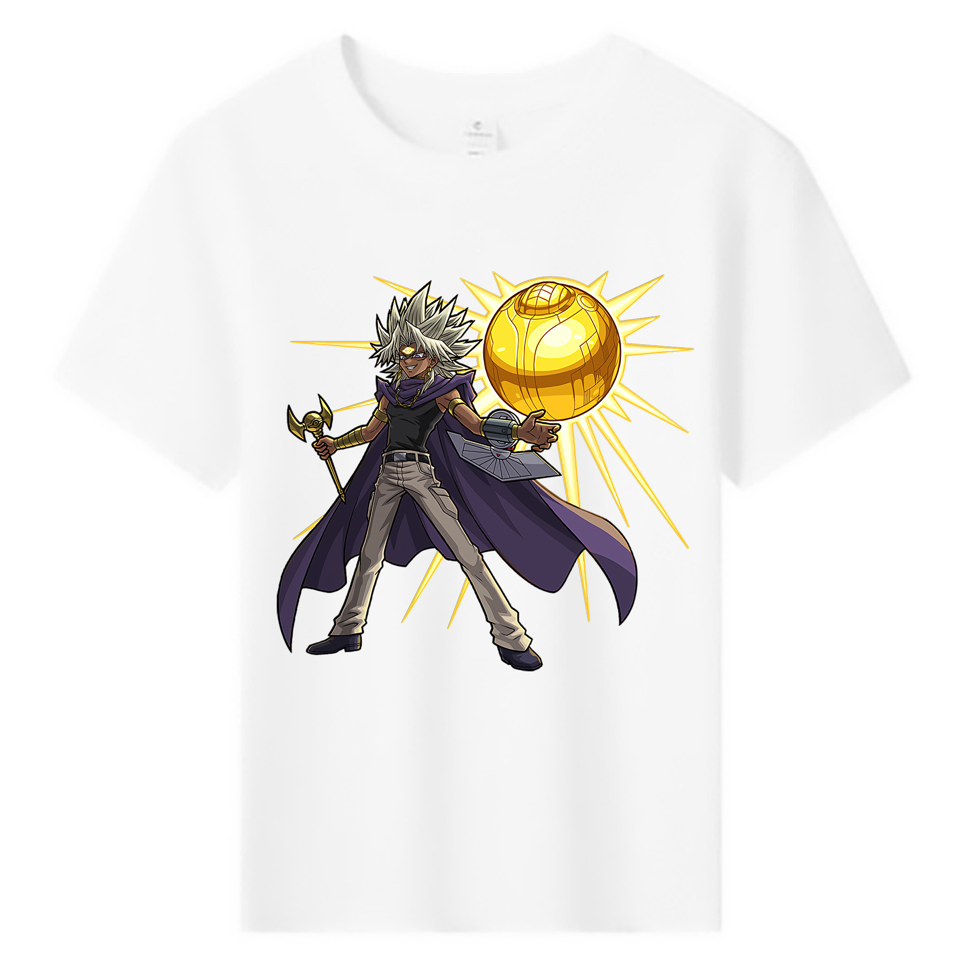 （画像用） 遊☆戯☆王 Yu-Gi-Oh! 綿100％キッズTシャツ（フロントプリント）