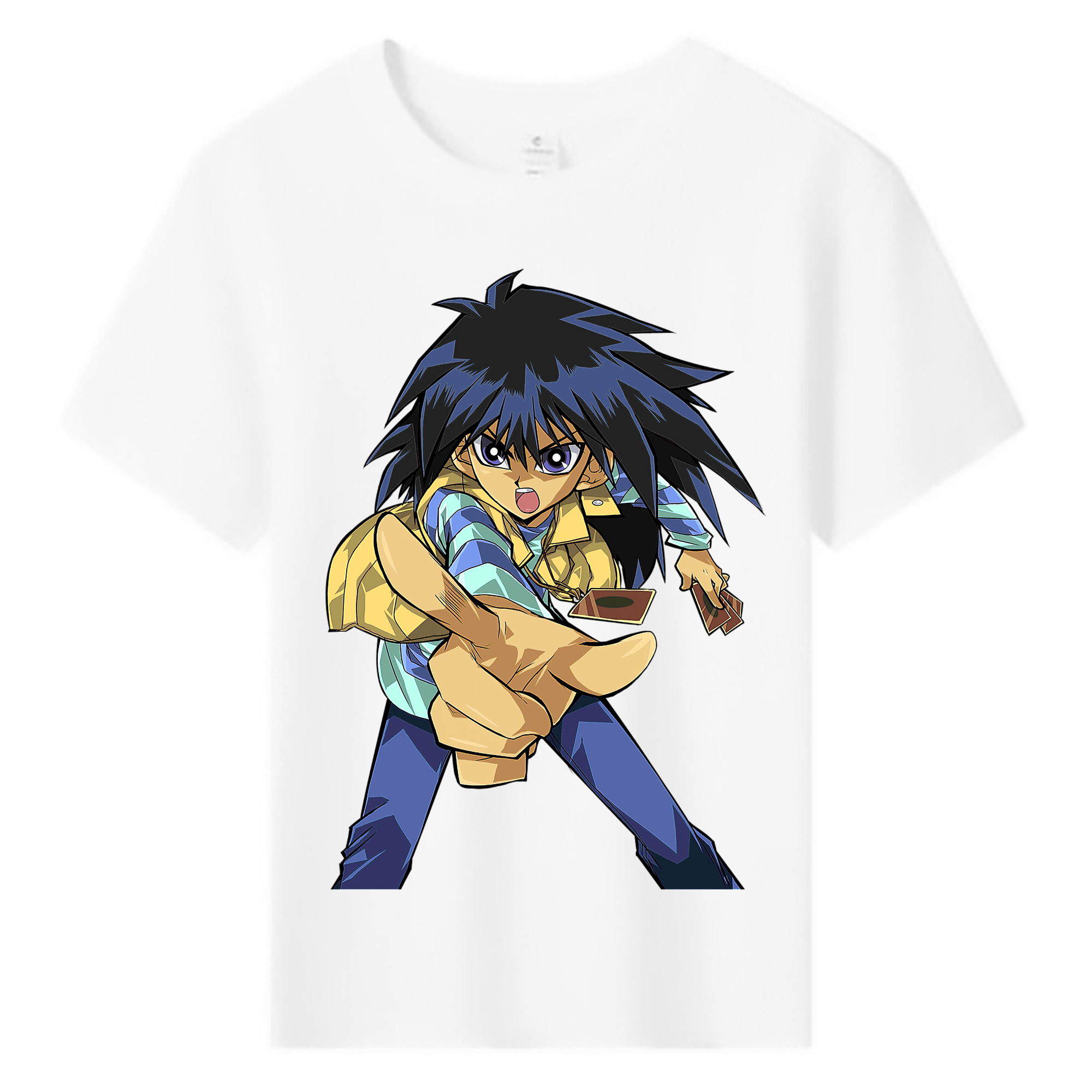 （画像用） 遊☆戯☆王 Yu-Gi-Oh! 綿100％キッズTシャツ（フロントプリント）