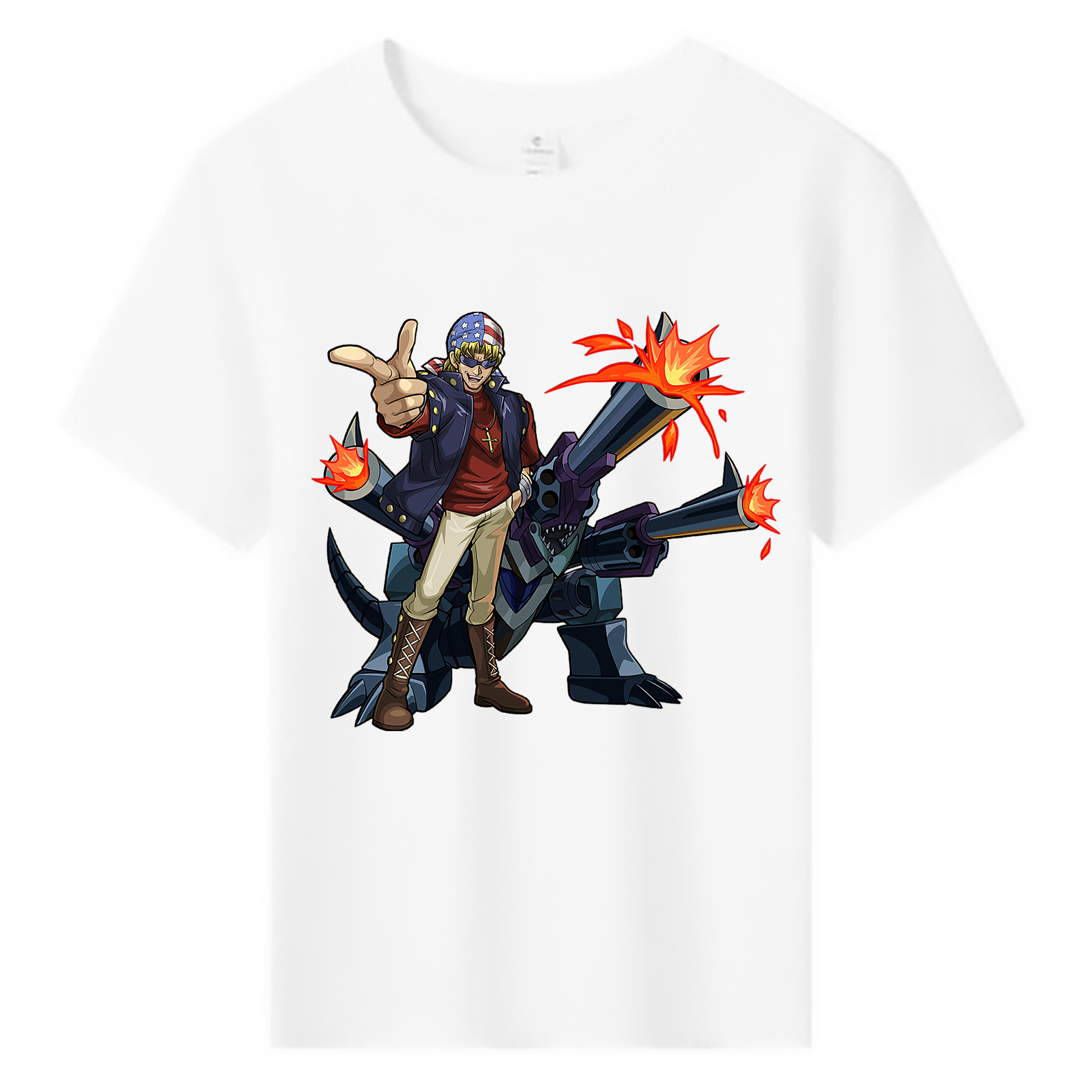 （画像用） 遊☆戯☆王 Yu-Gi-Oh! 綿100％キッズTシャツ（フロントプリント）