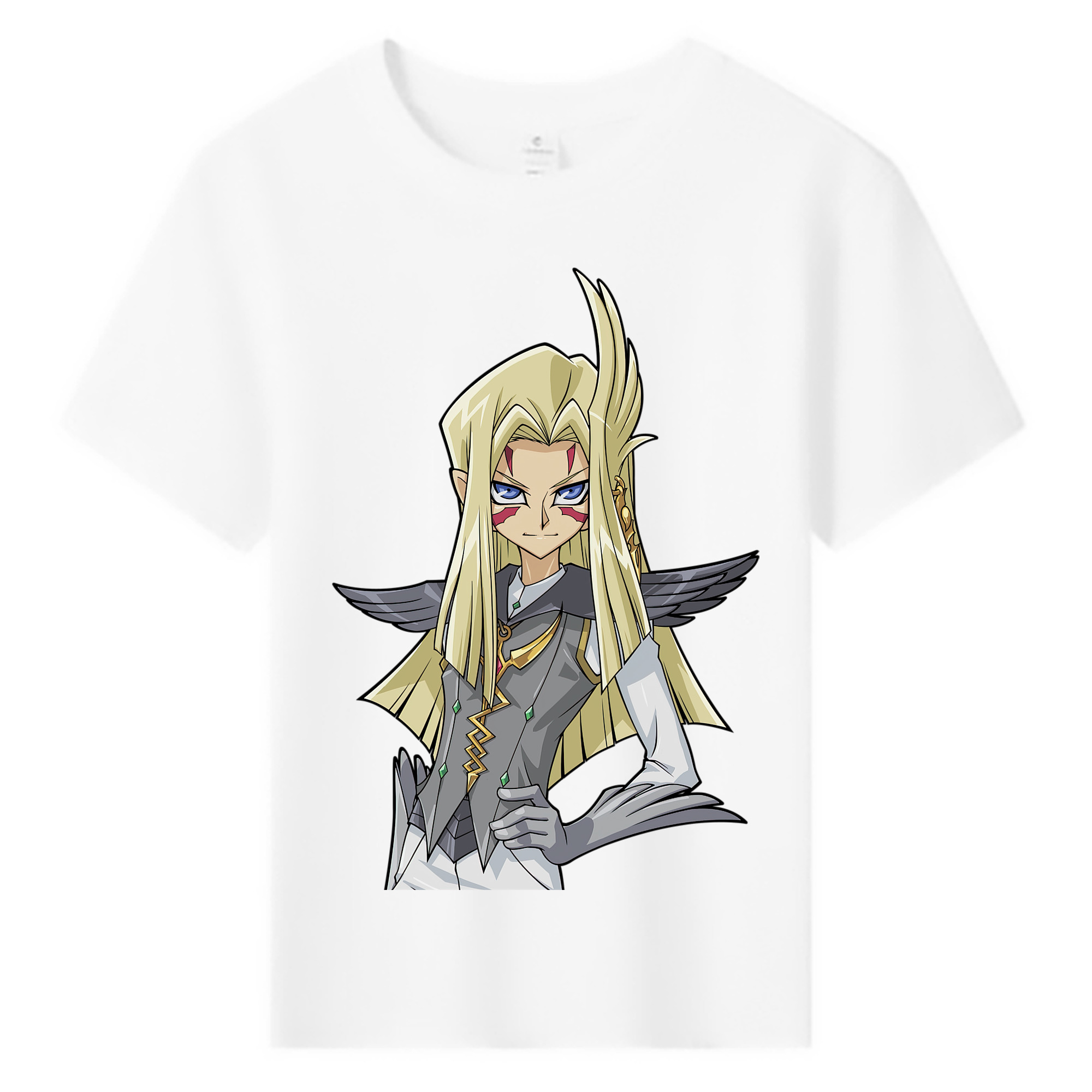 （画像用） 遊☆戯☆王 Yu-Gi-Oh! 綿100％キッズTシャツ（フロントプリント）